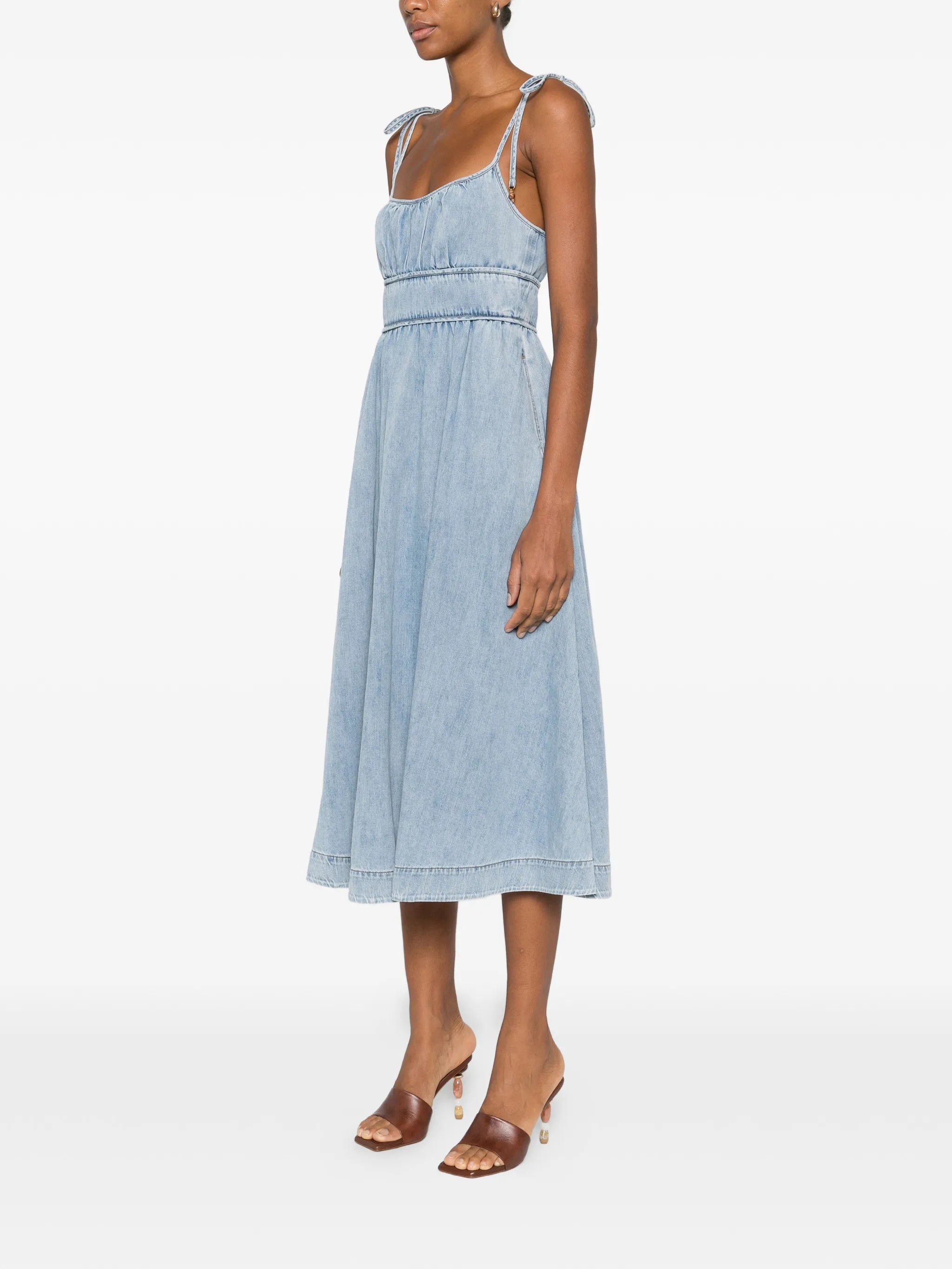 Wanderlust sleeveless midi dress