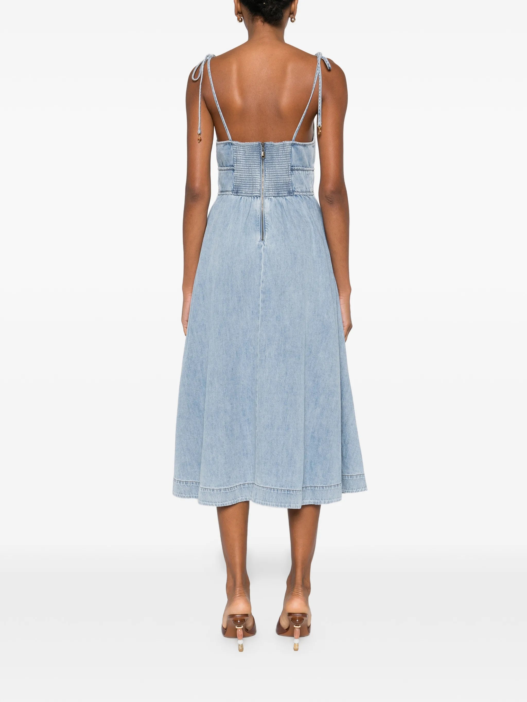 Wanderlust sleeveless midi dress