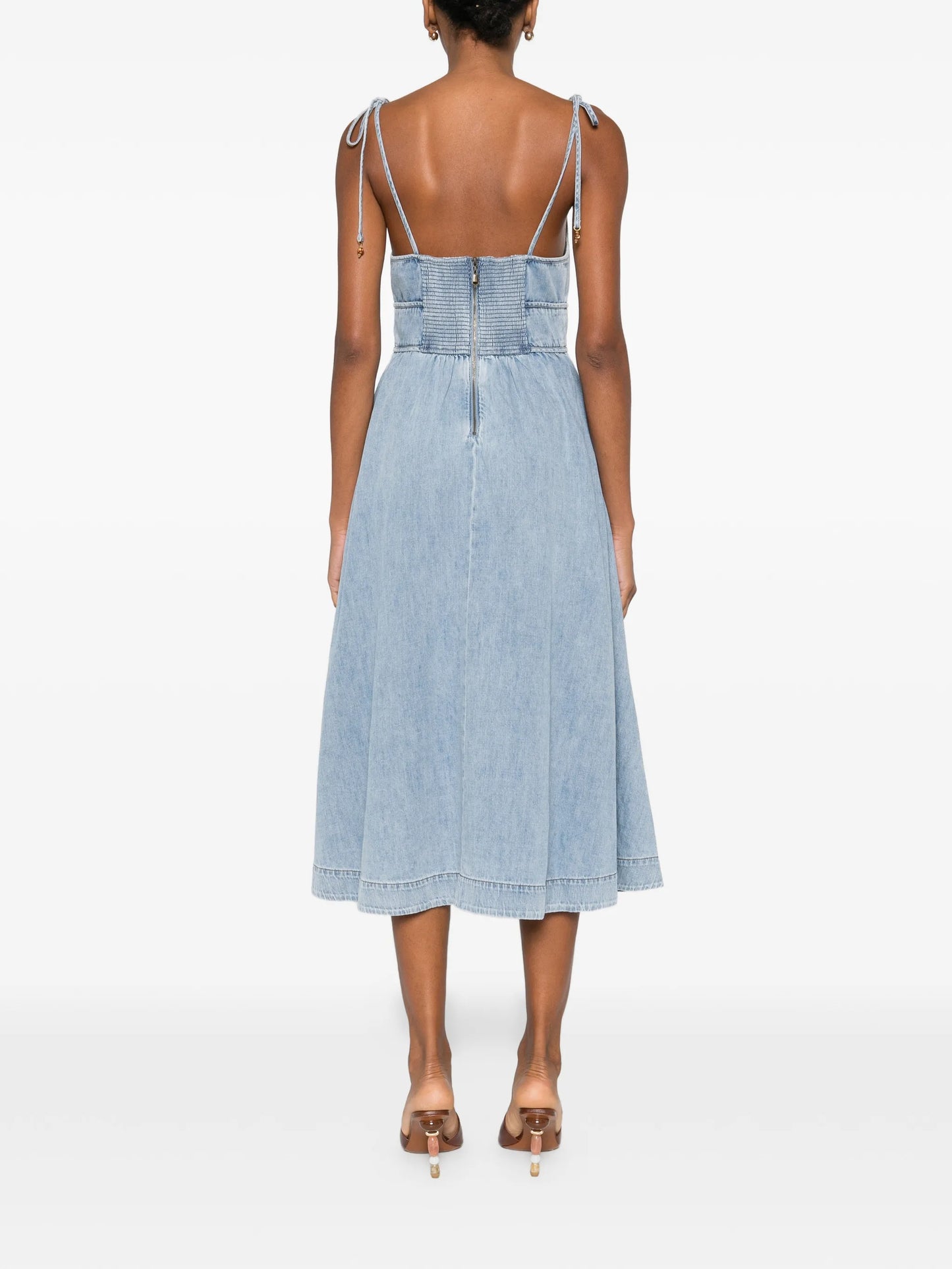 Wanderlust sleeveless midi dress