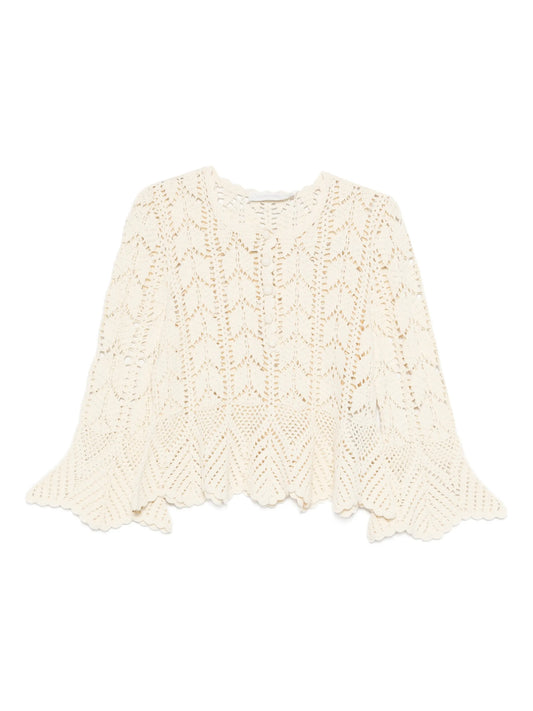 Awaken lace crochet top