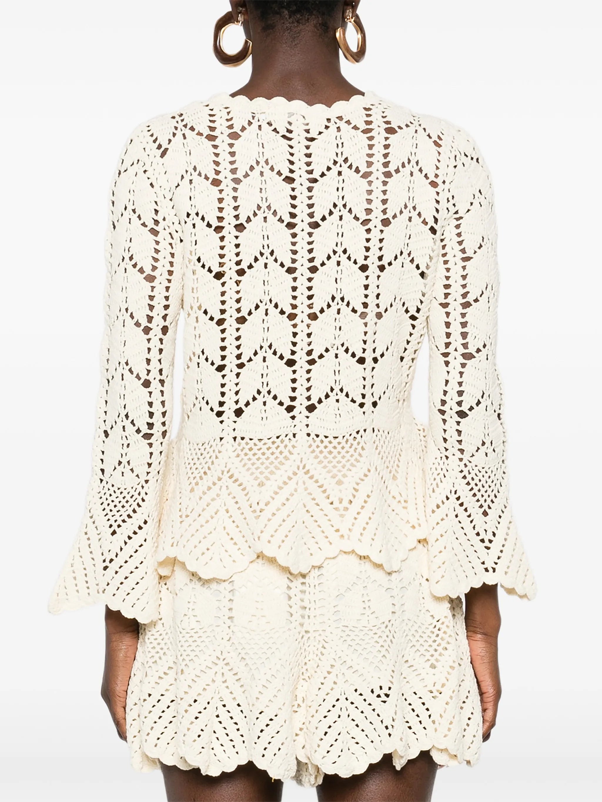 Awaken lace crochet top