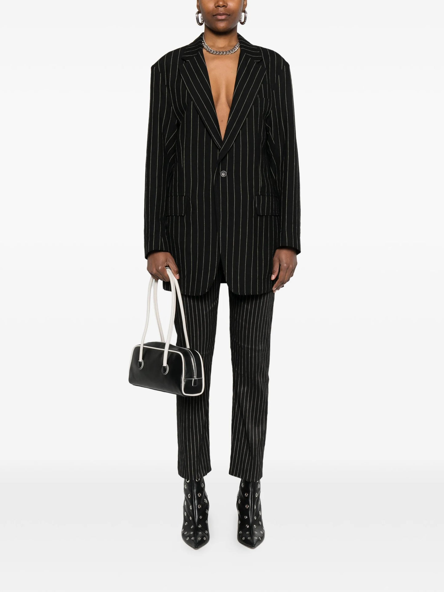 striped trousers