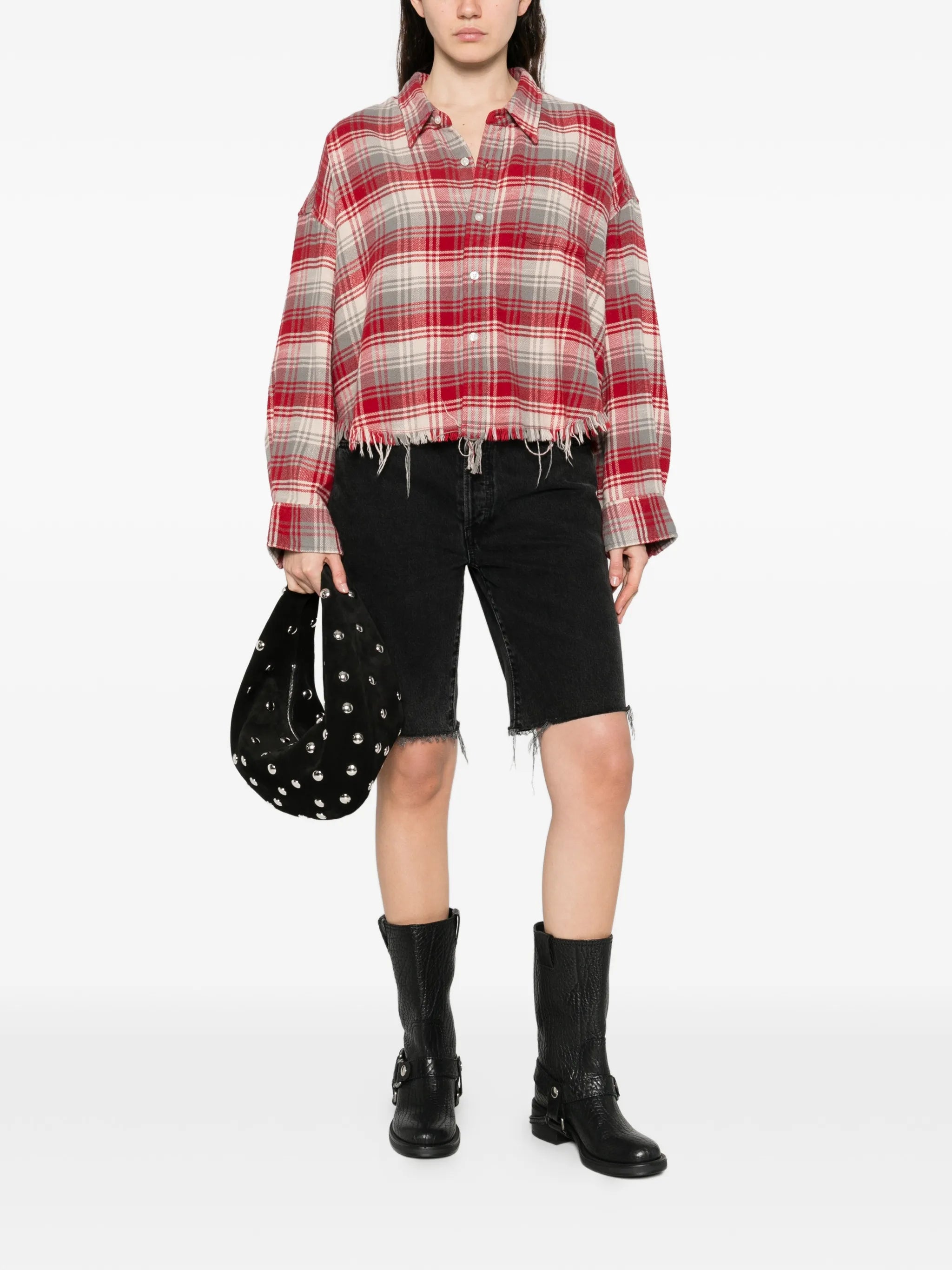 plaid shirt