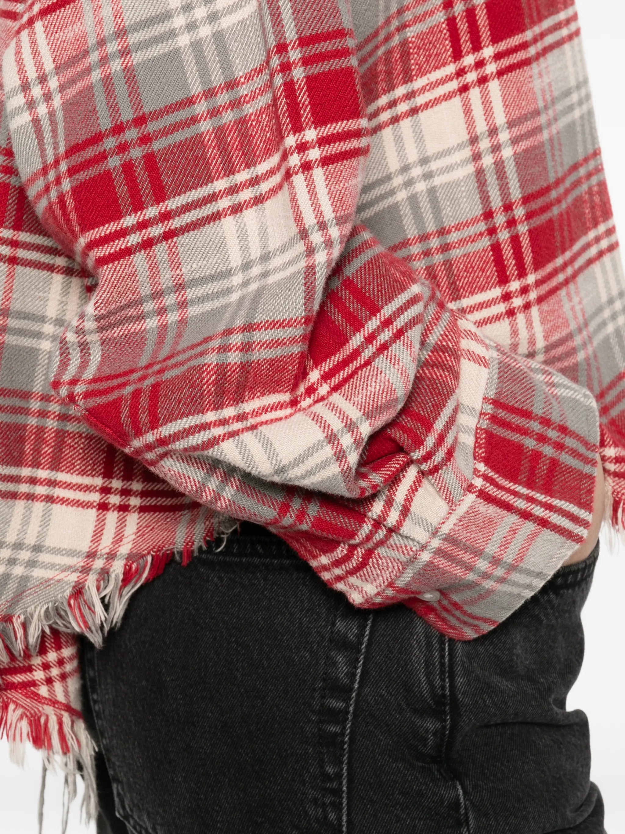 plaid shirt