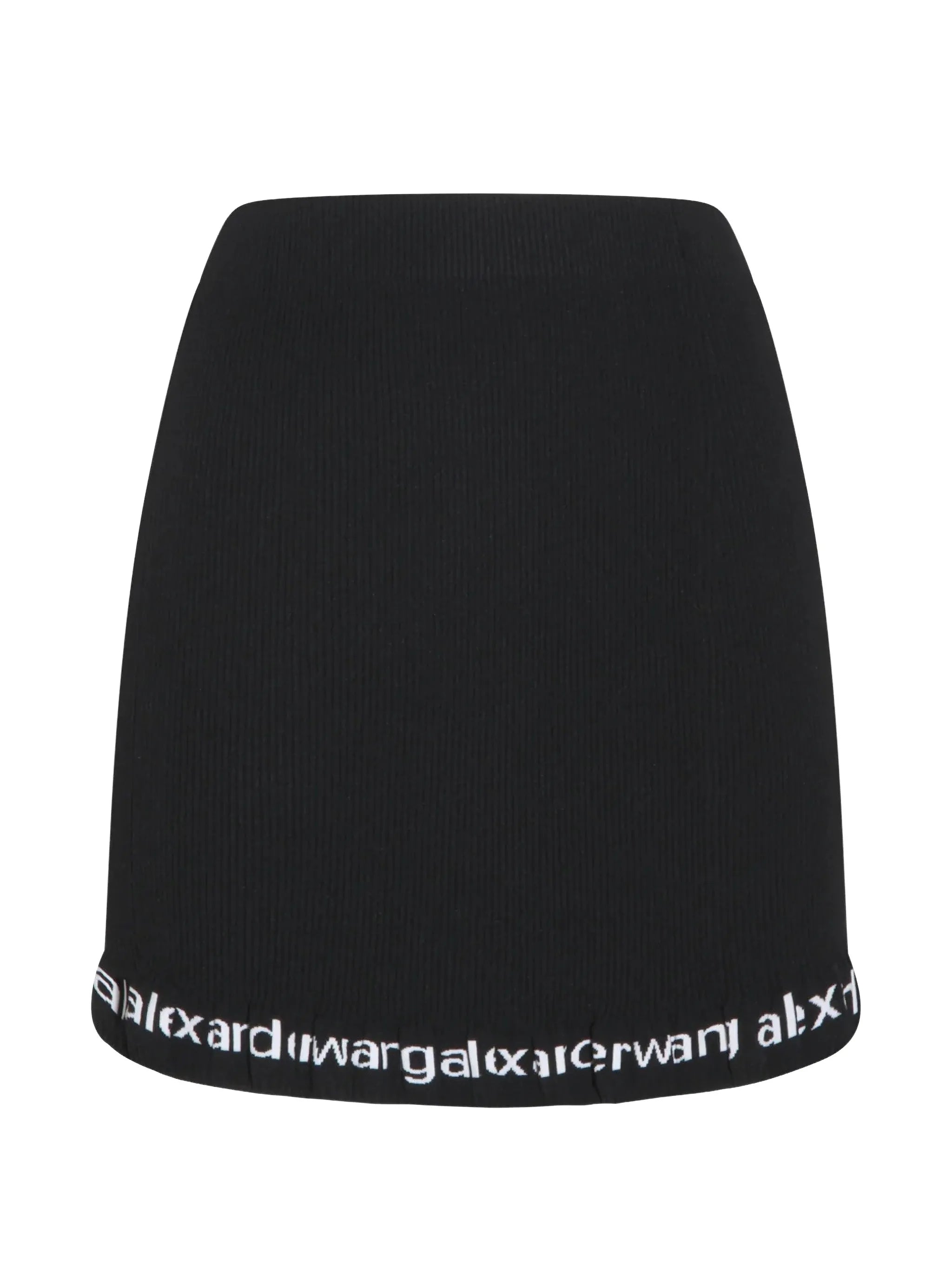 ribbed mini skirt