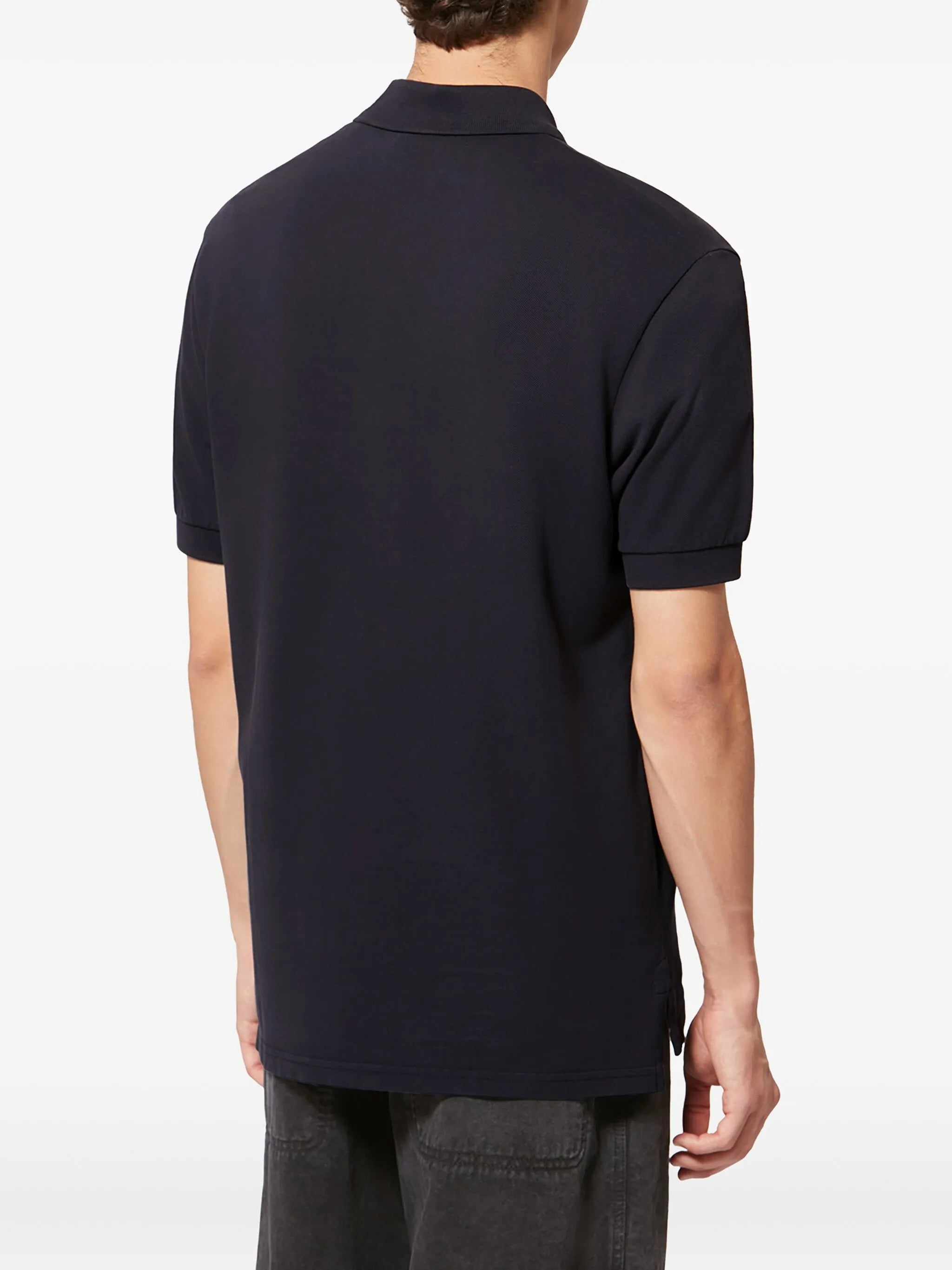 Afko embroidered polo shirt