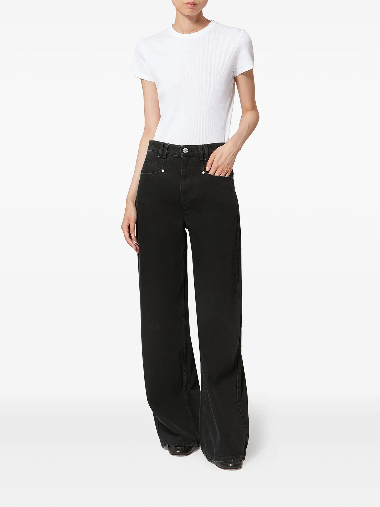 Lemony pocket jeans