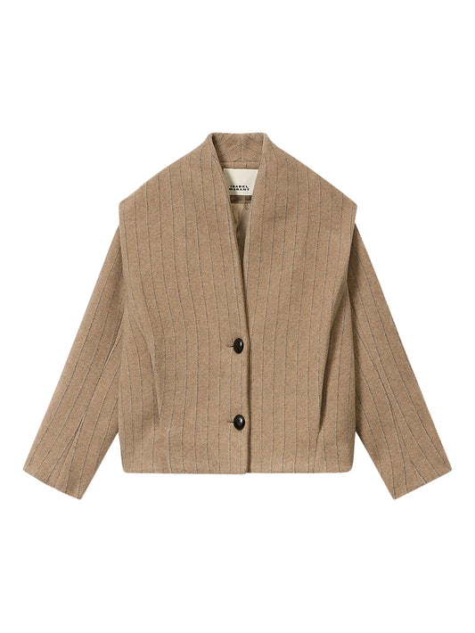 Dyogo striped jacket