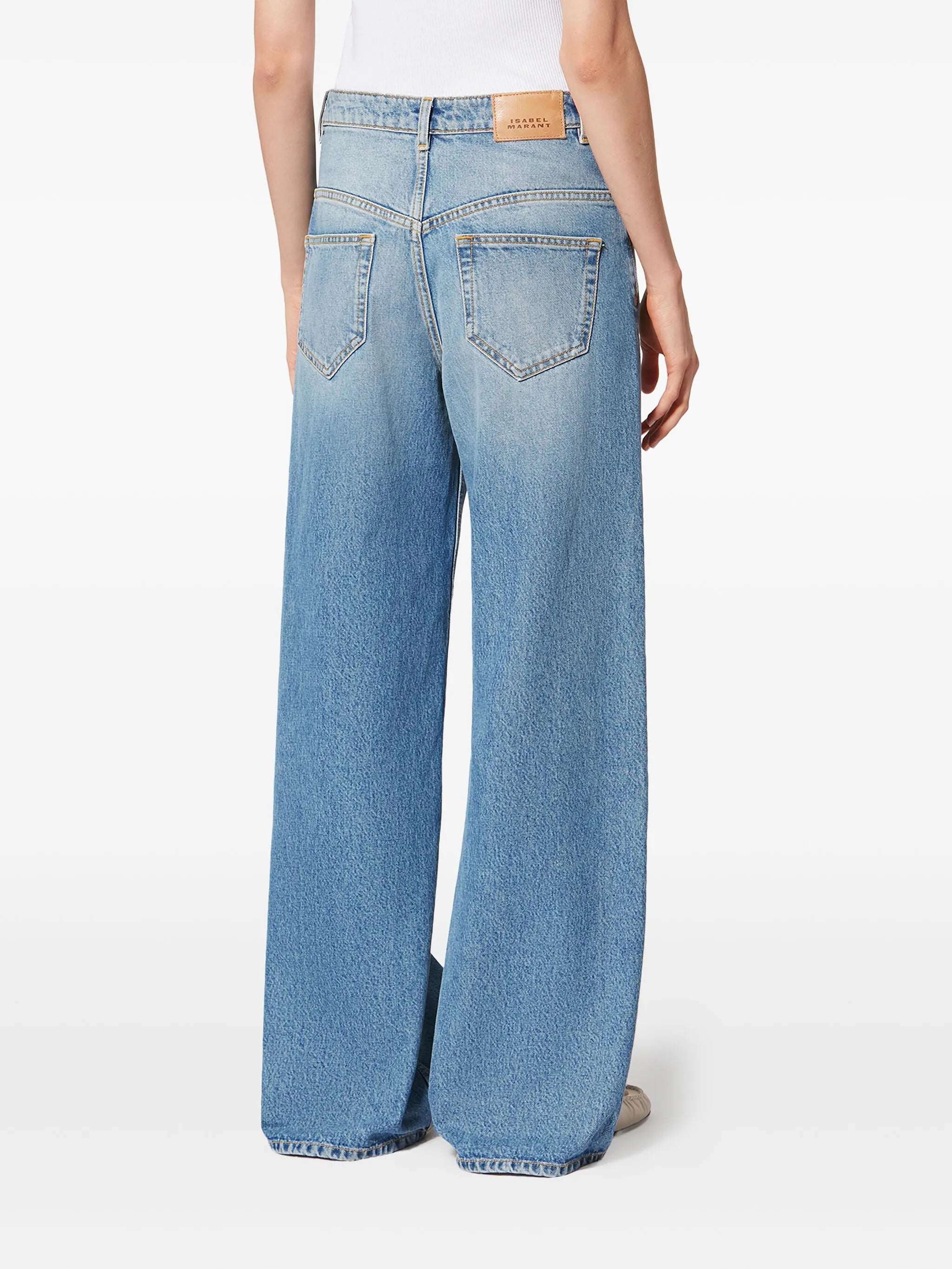 Lemony pocket jeans