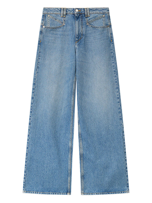 Lemony pocket jeans