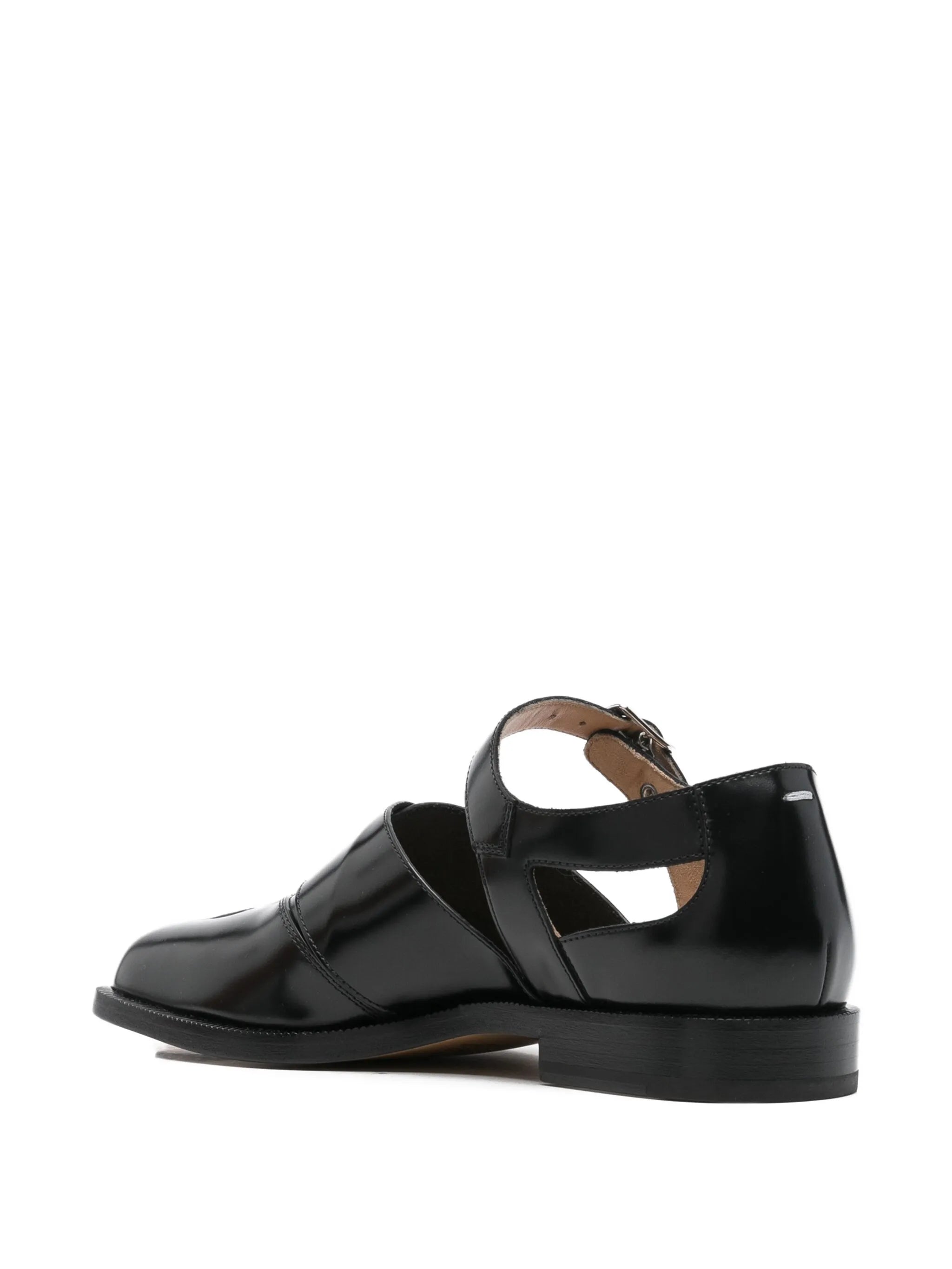 Tabi flat leather loafers