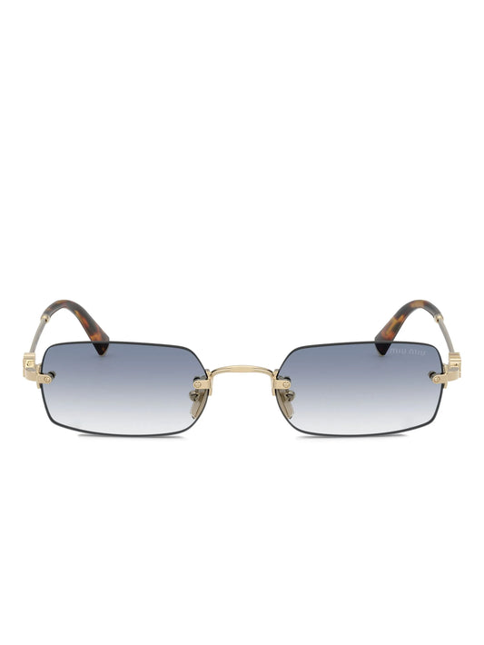 rectangle-frame sunglasses