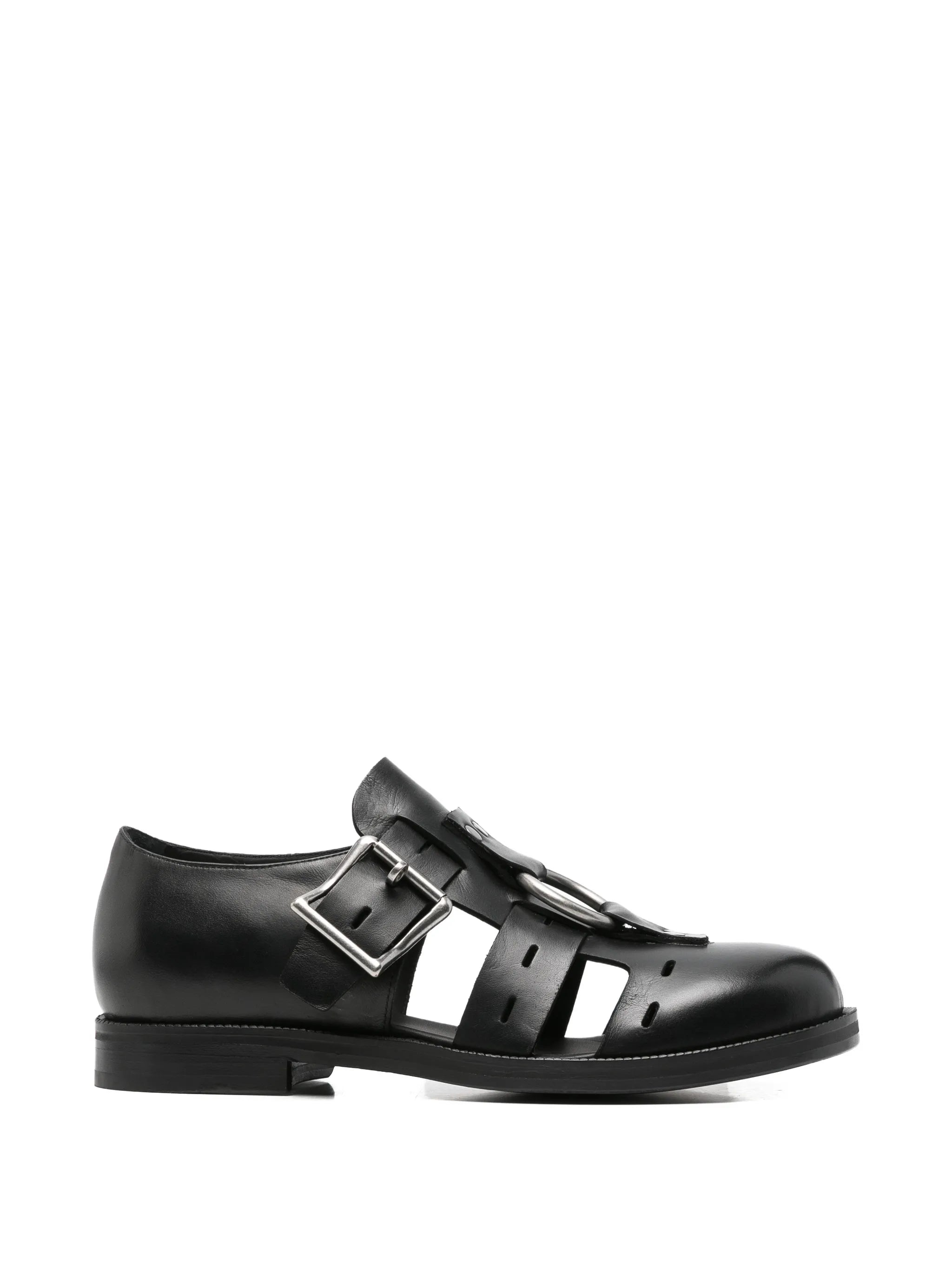 Bondage belt sandals