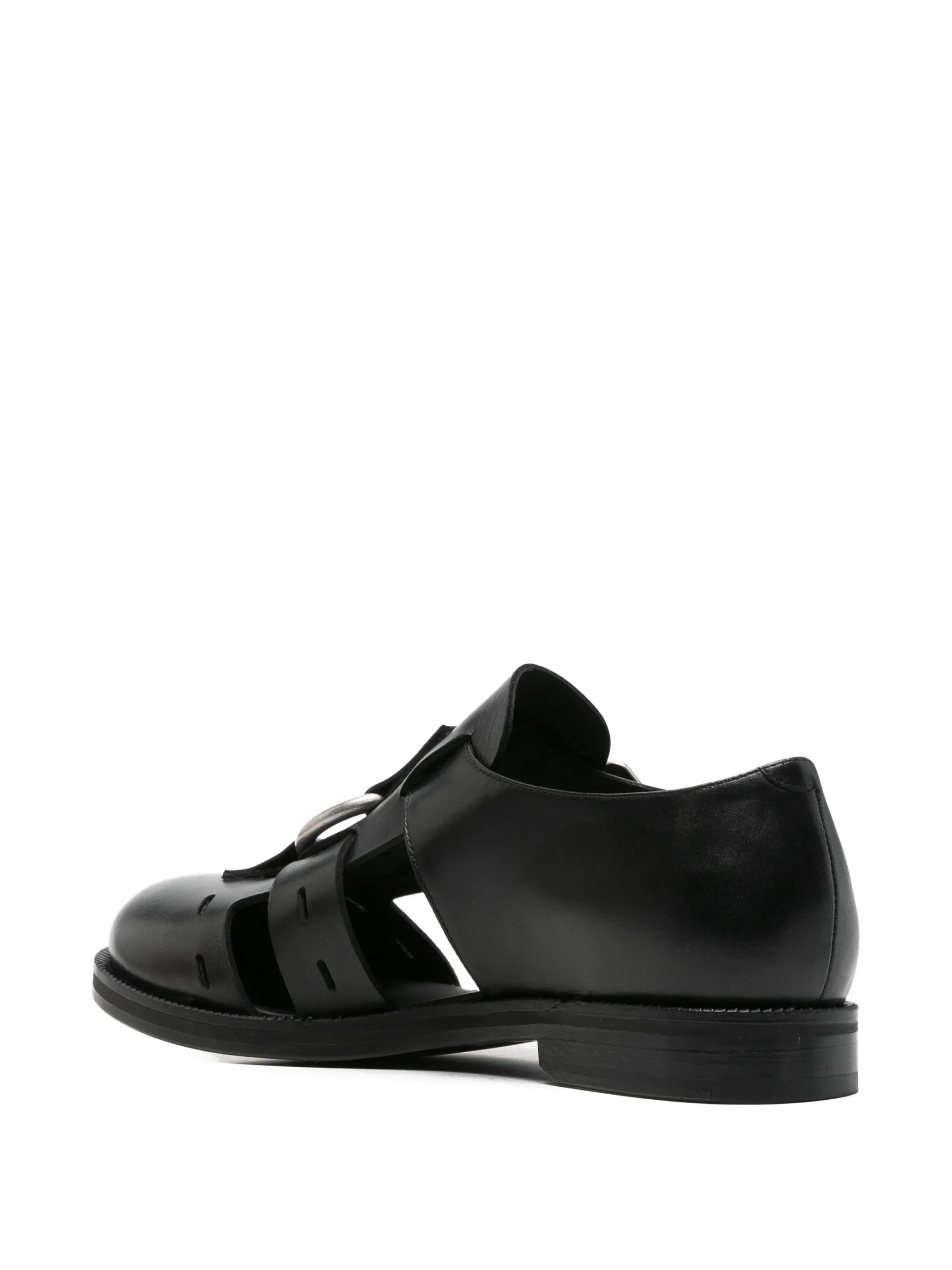Bondage belt sandals