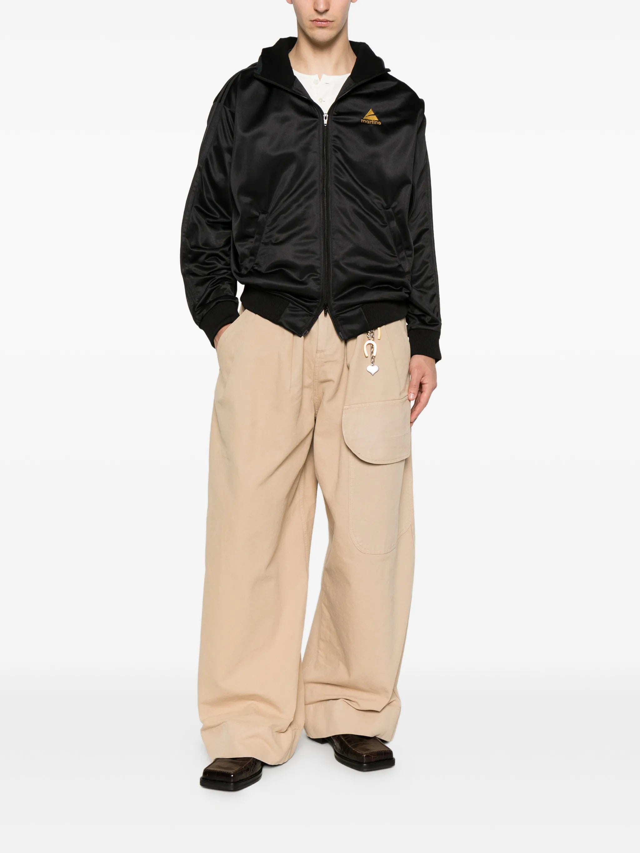 zip-up track jacket