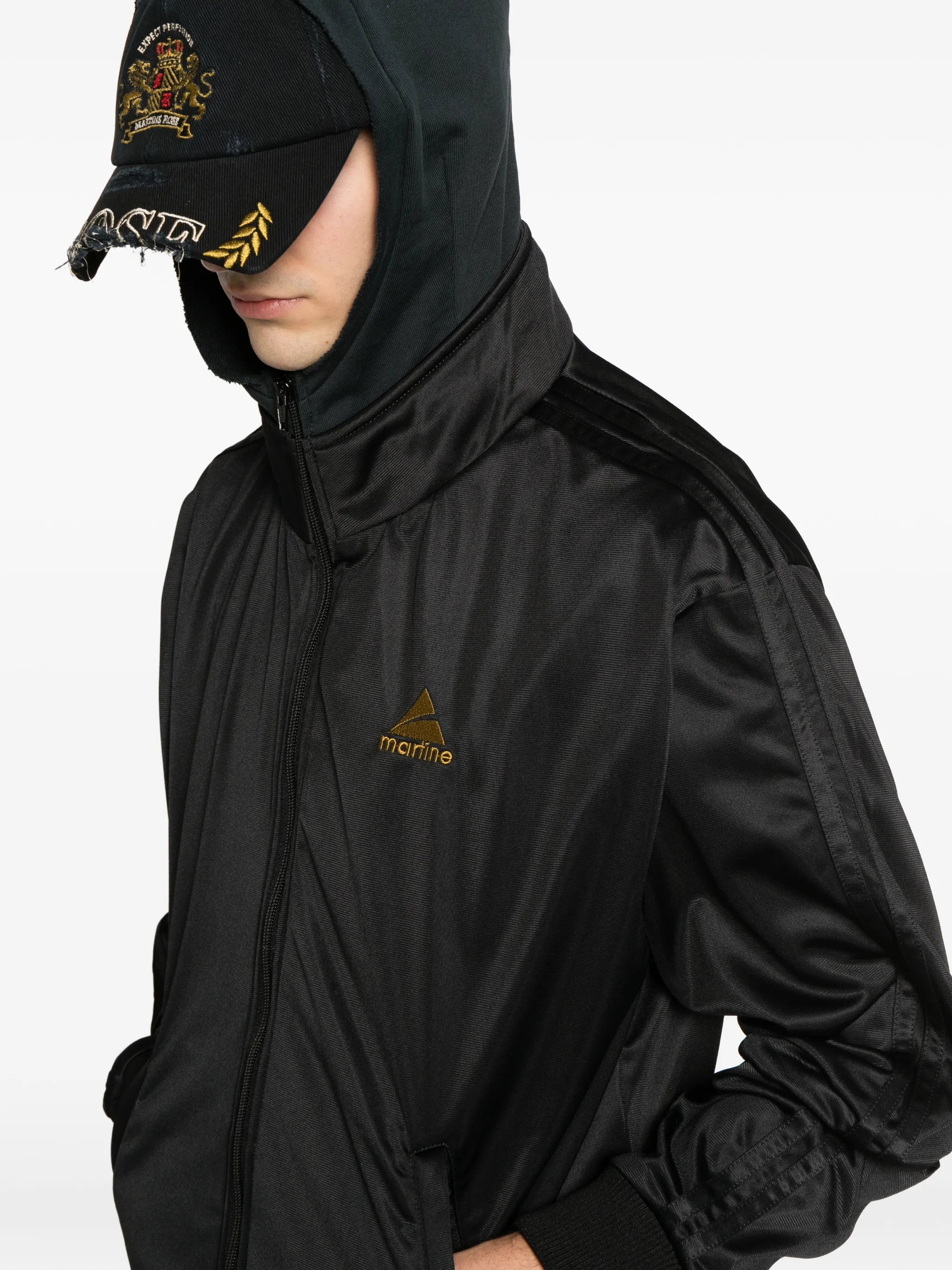 zip-up track jacket