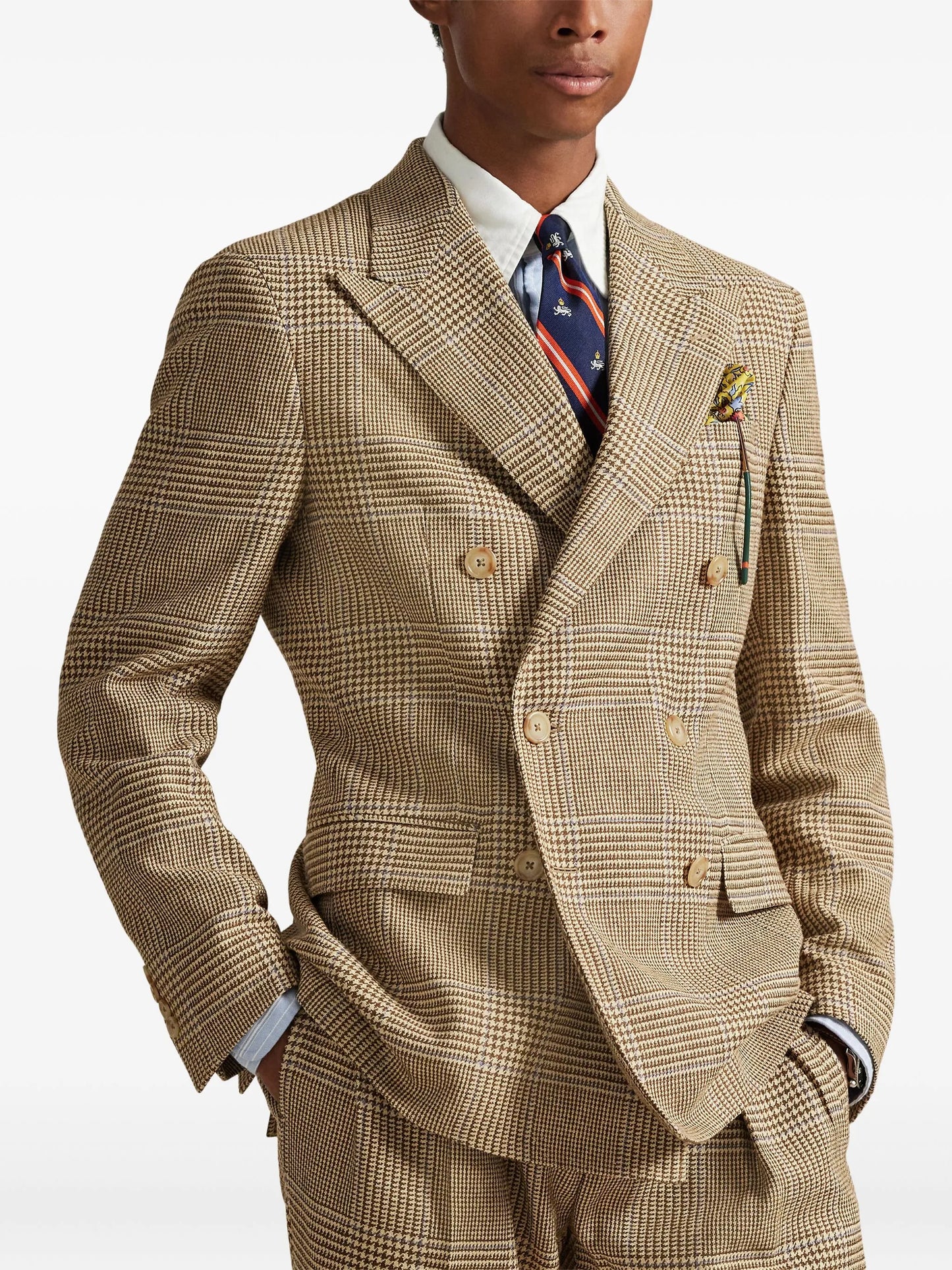 double-breasted blazer