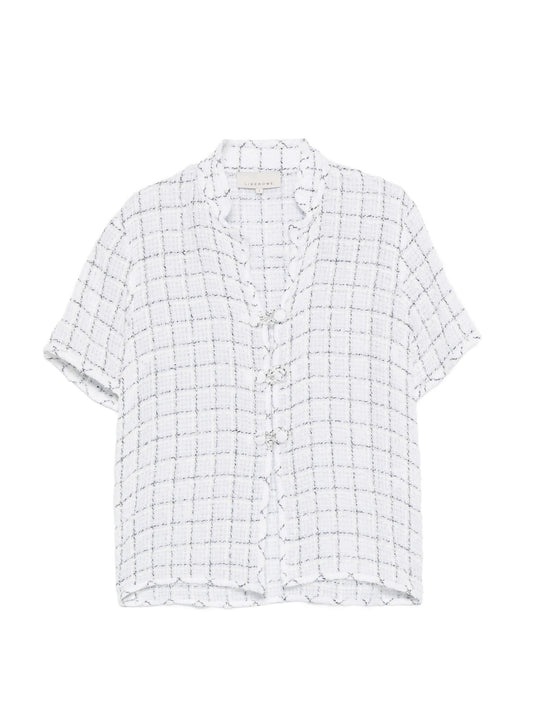 Hetty check-pattern shirt