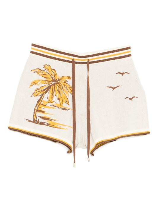 Daylight jacquard shorts