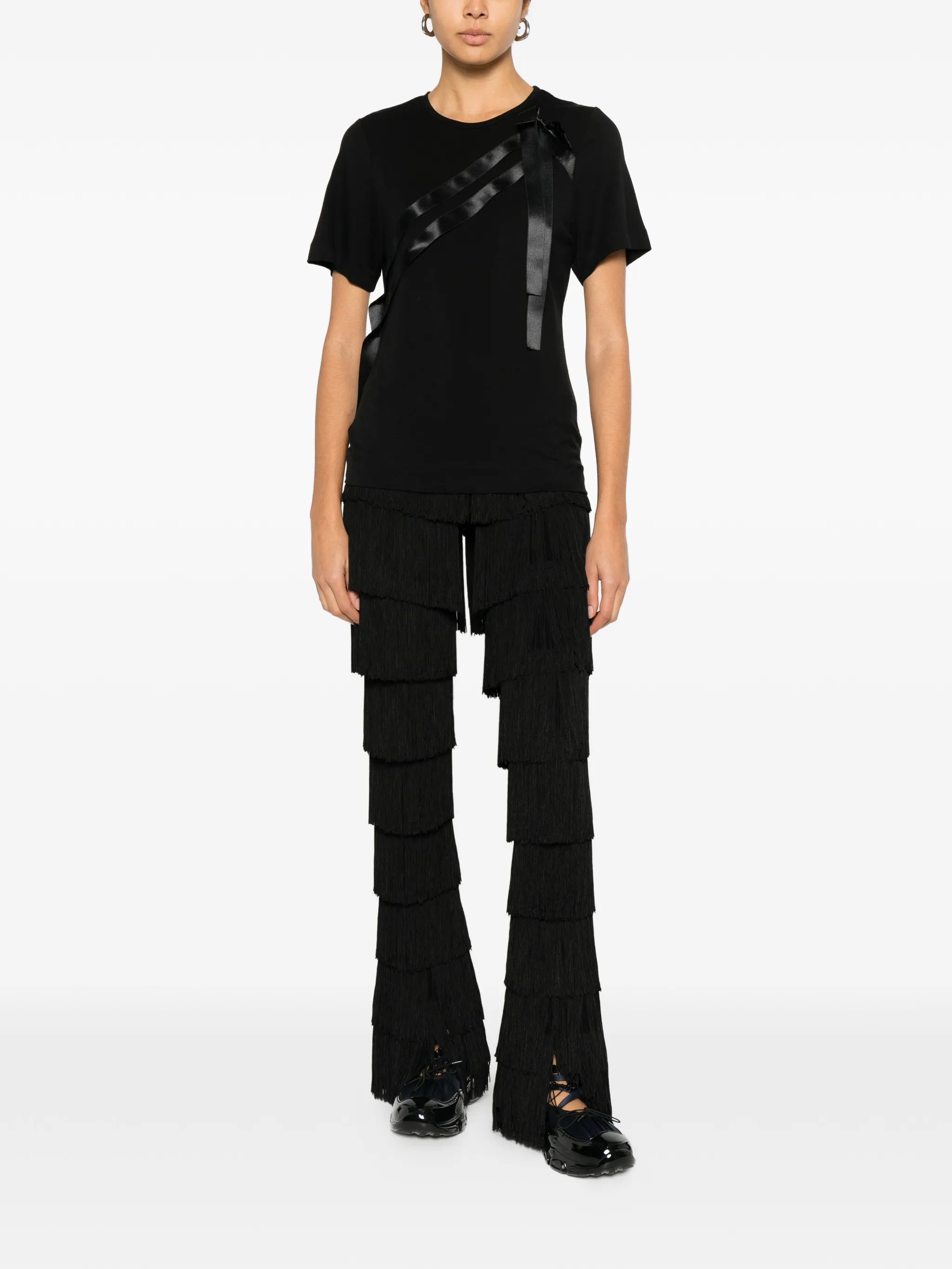 bow sash T-shirt