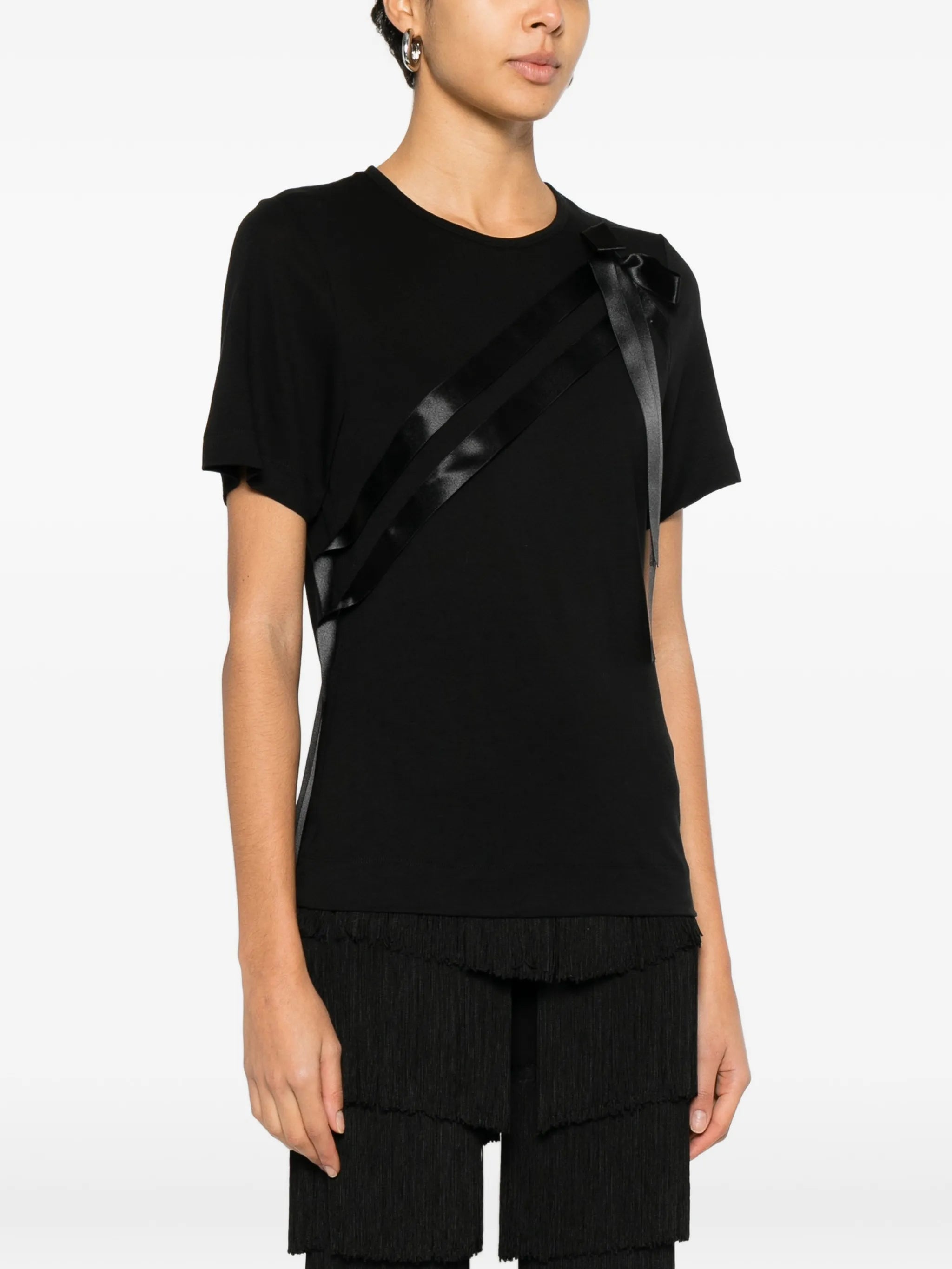 bow sash T-shirt