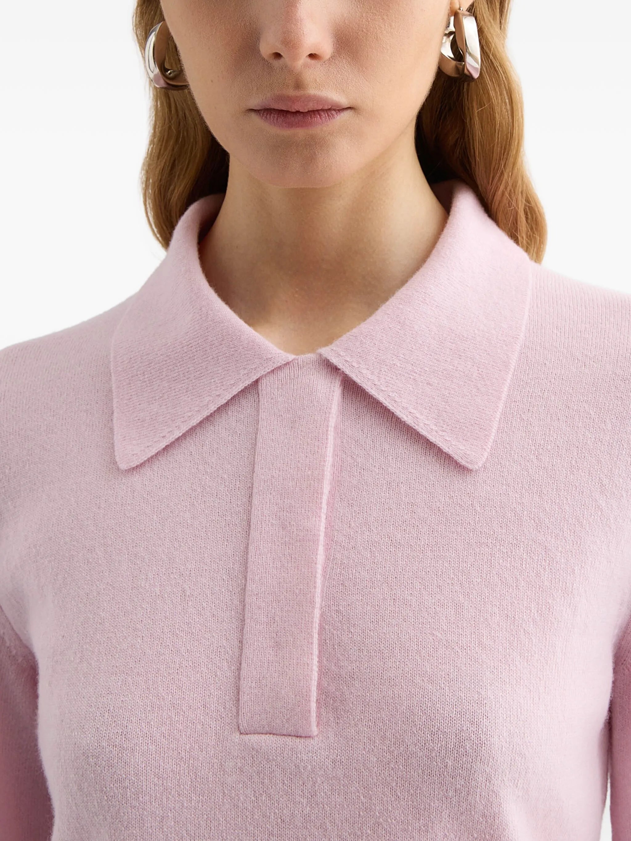 wool polo sweater