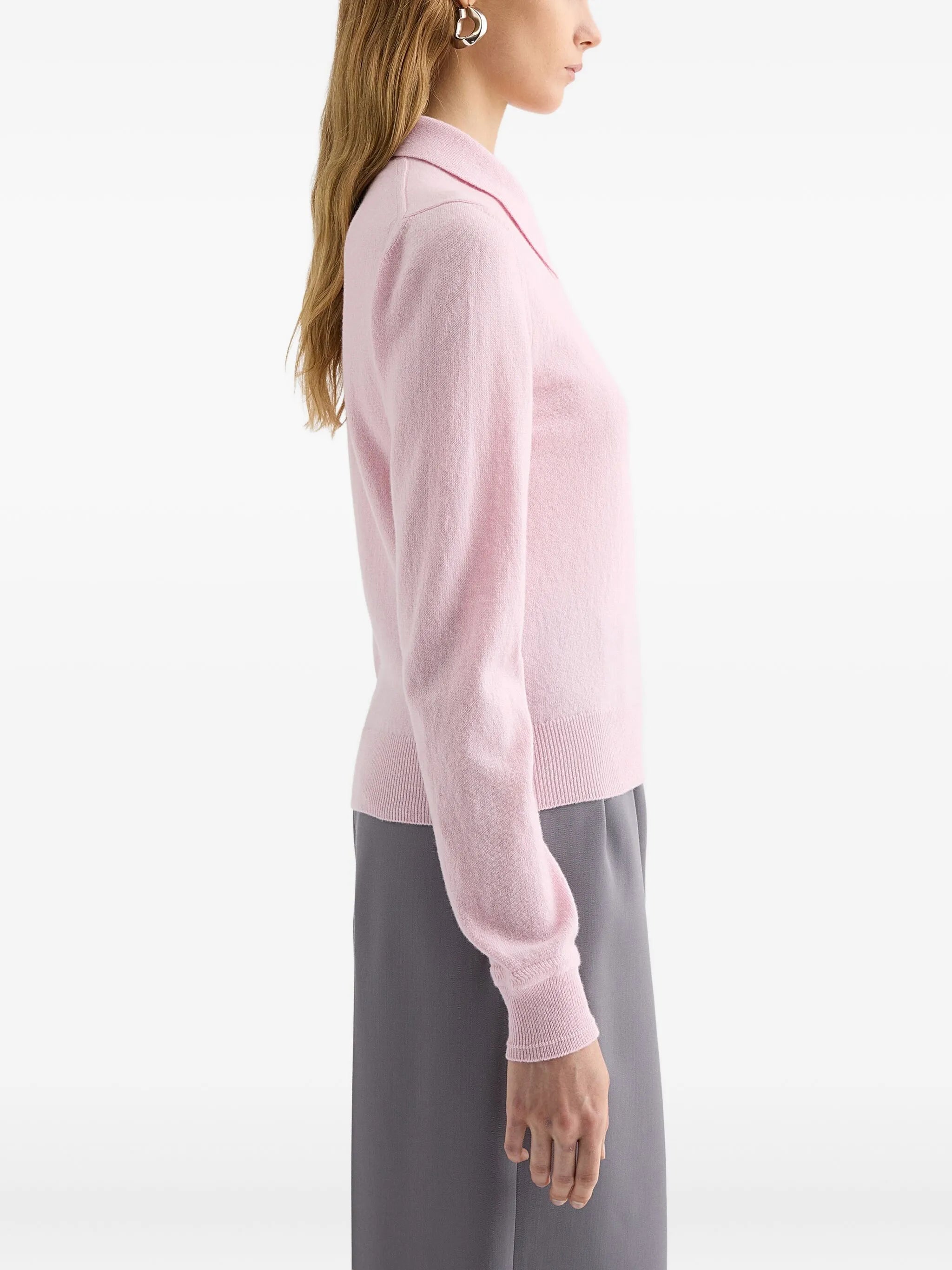 wool polo sweater
