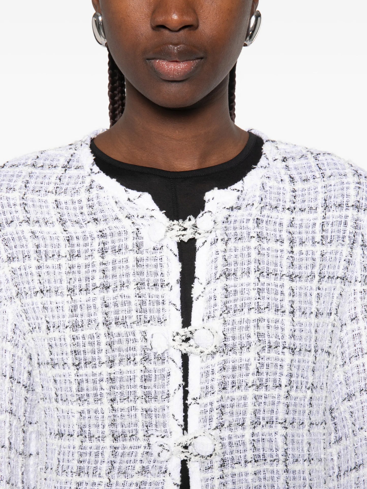 Agatha tweed long coat