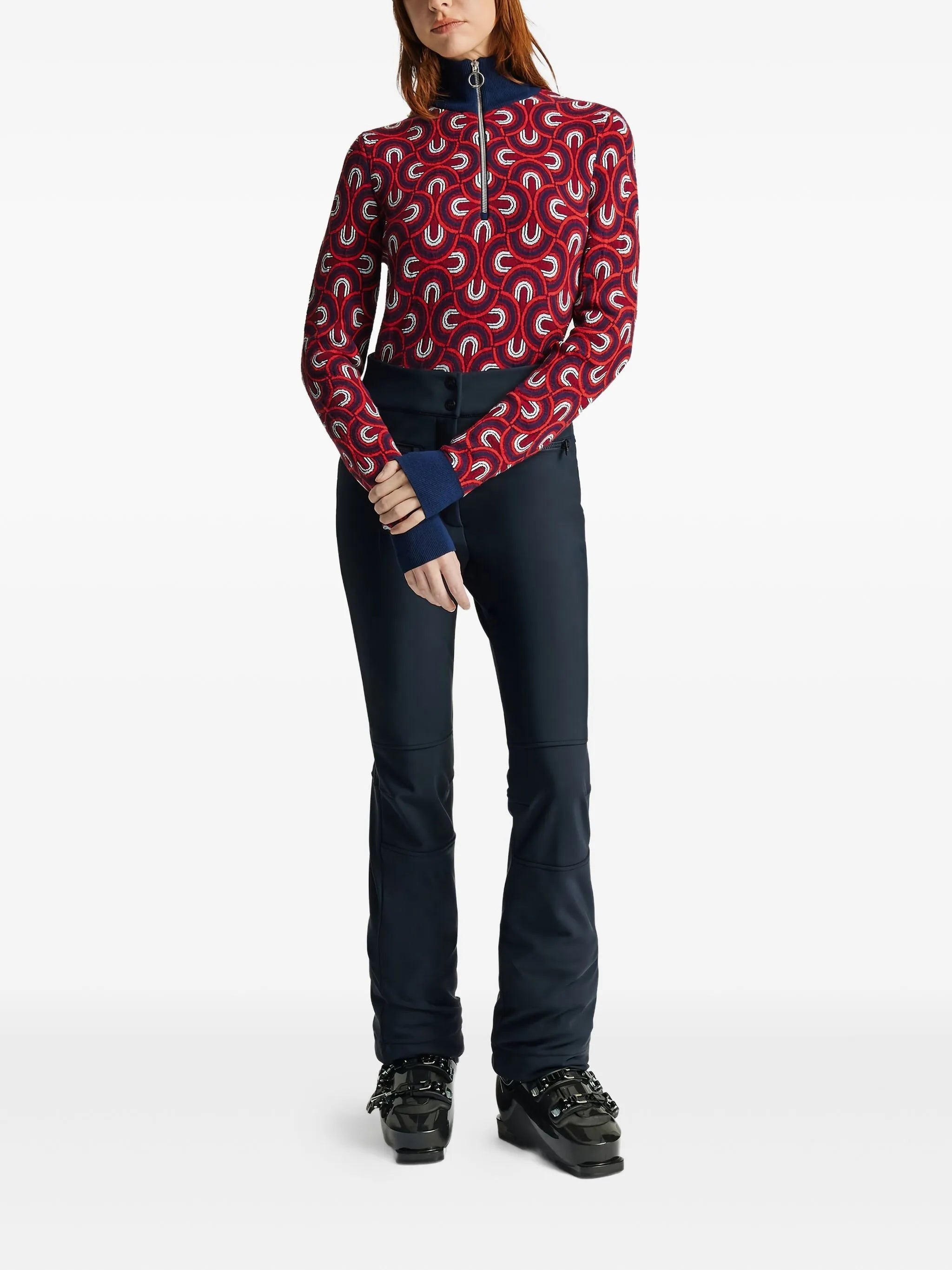 half-zip sweater