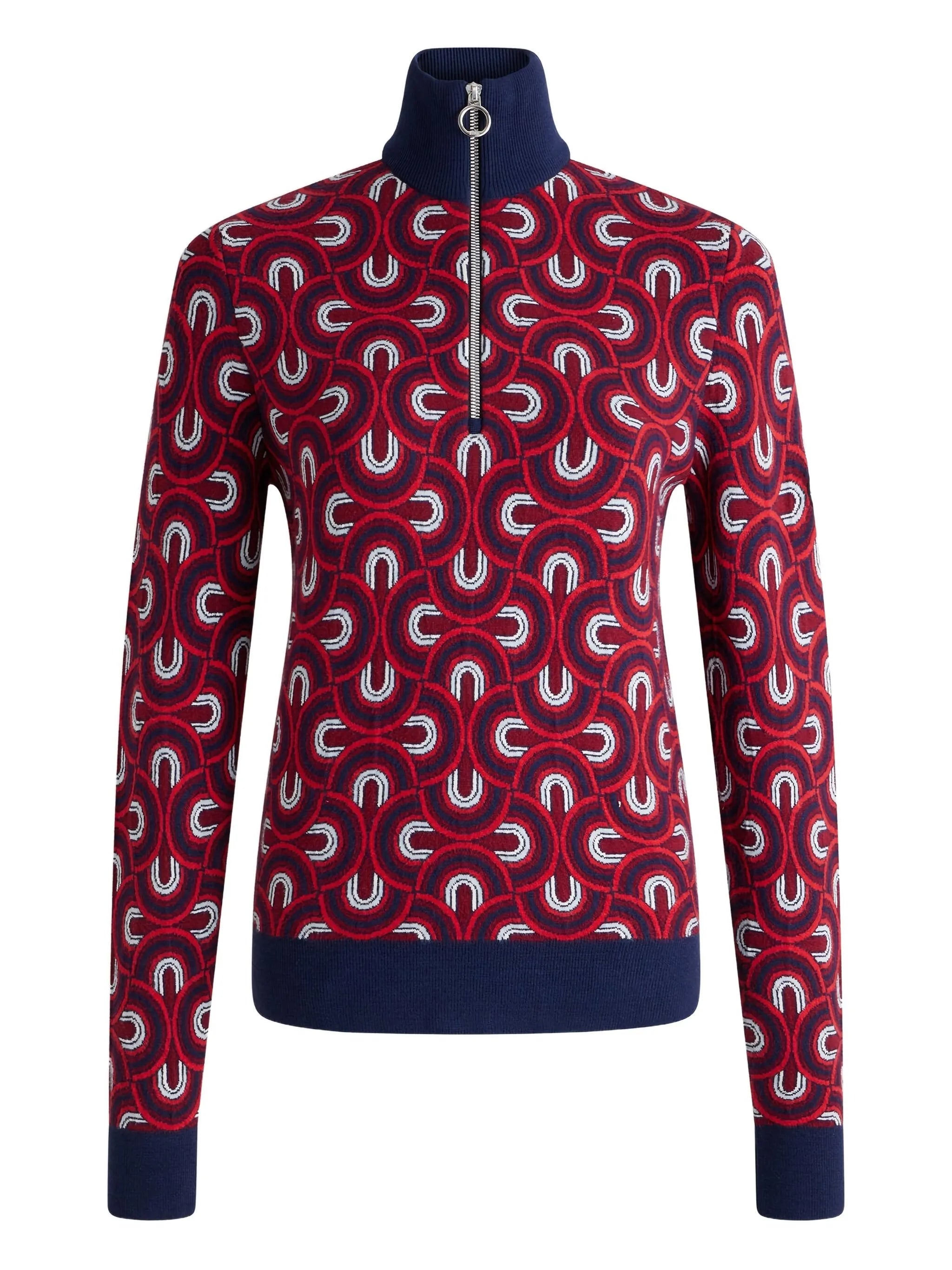 half-zip sweater