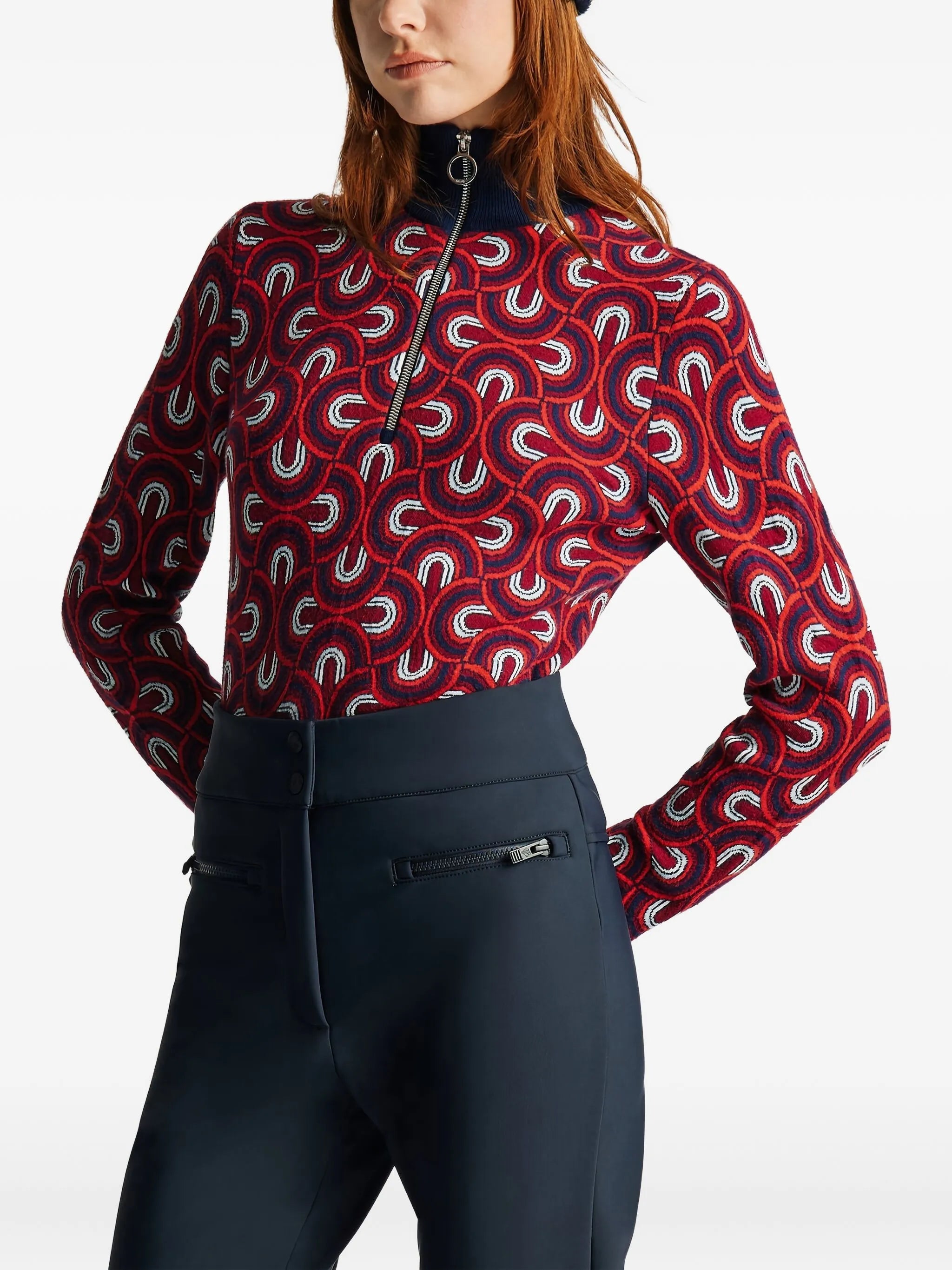 half-zip sweater