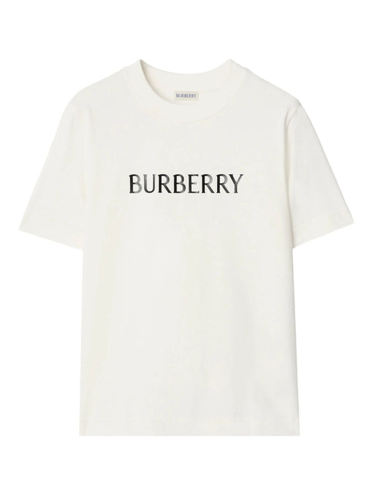 logo-print cotton T-shirt