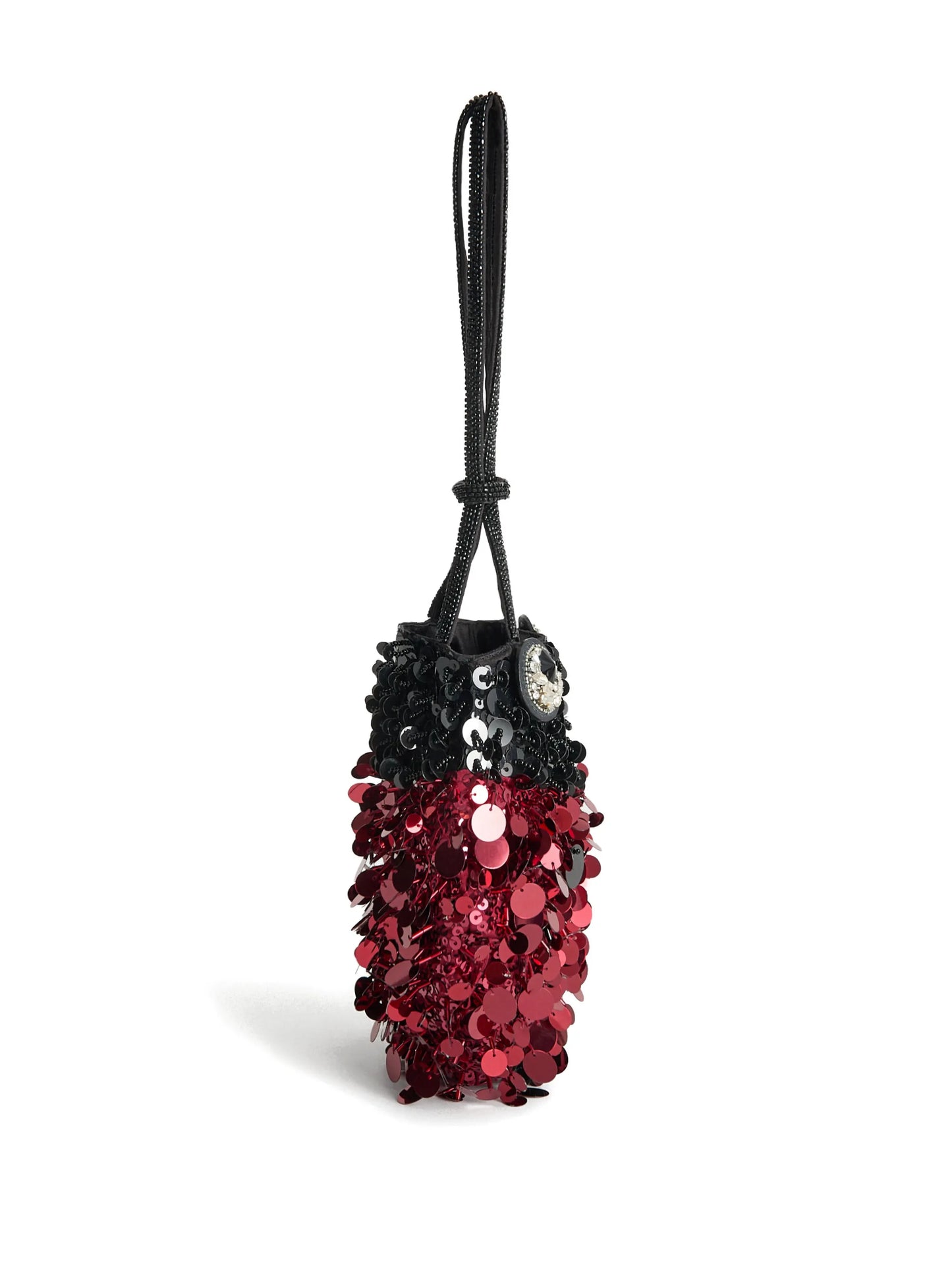 Ladybird sequin bucket bag