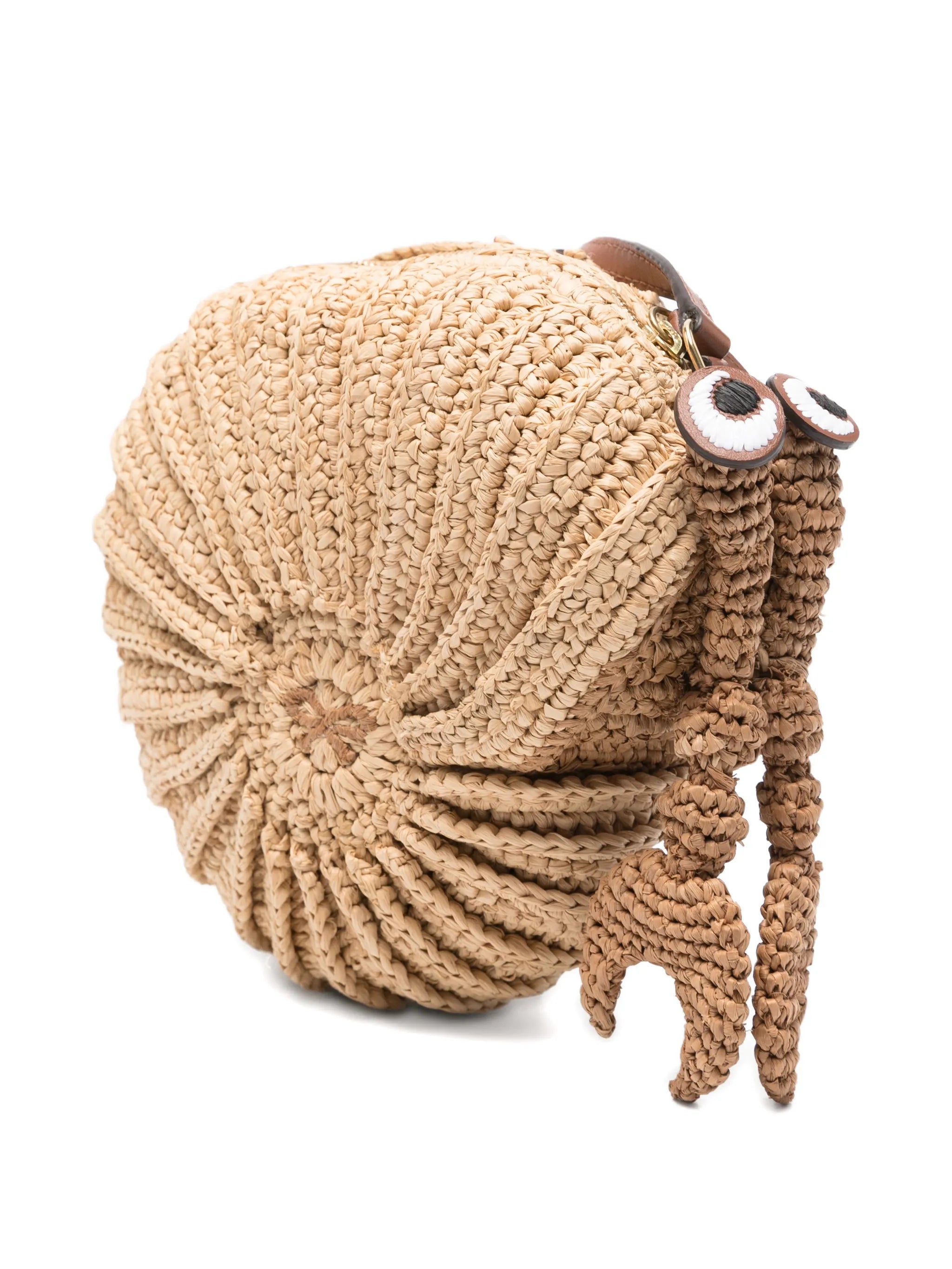 hermit crab cross body bag