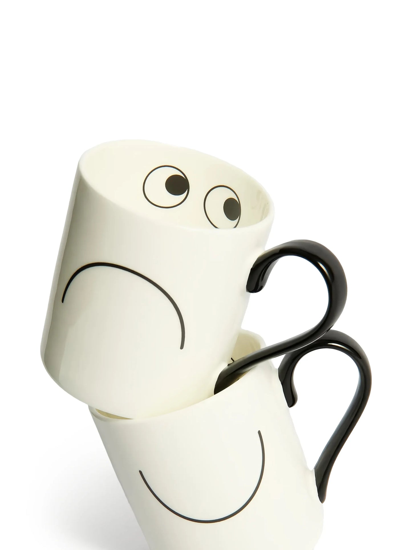 eye mouth mug set of two
