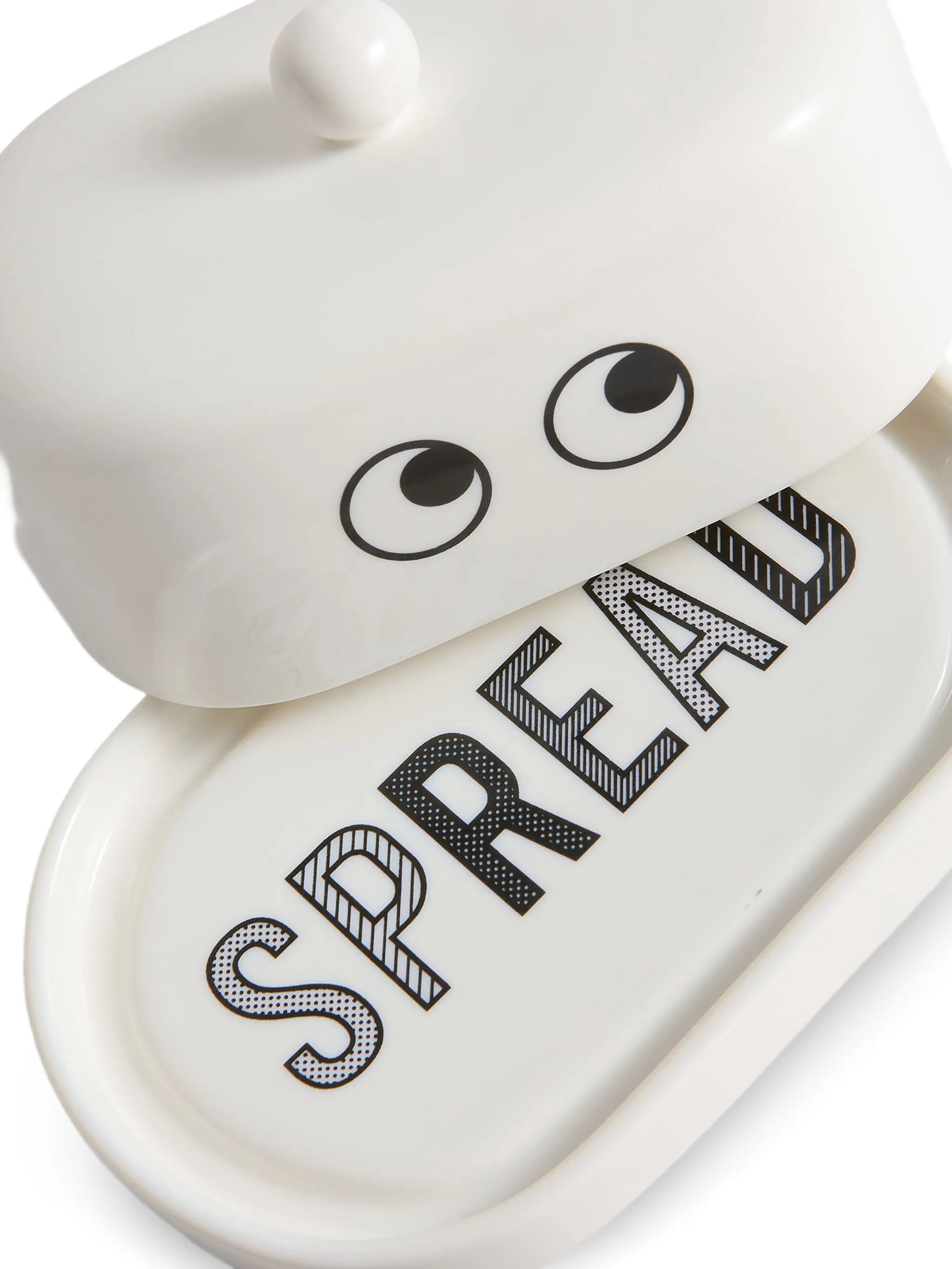 Eyes butter dish