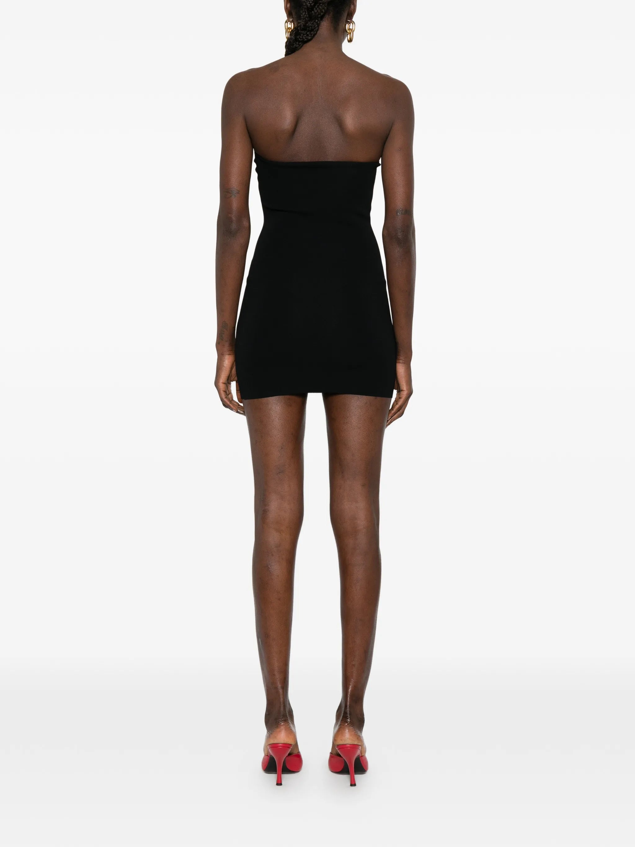 bandeau mini dress