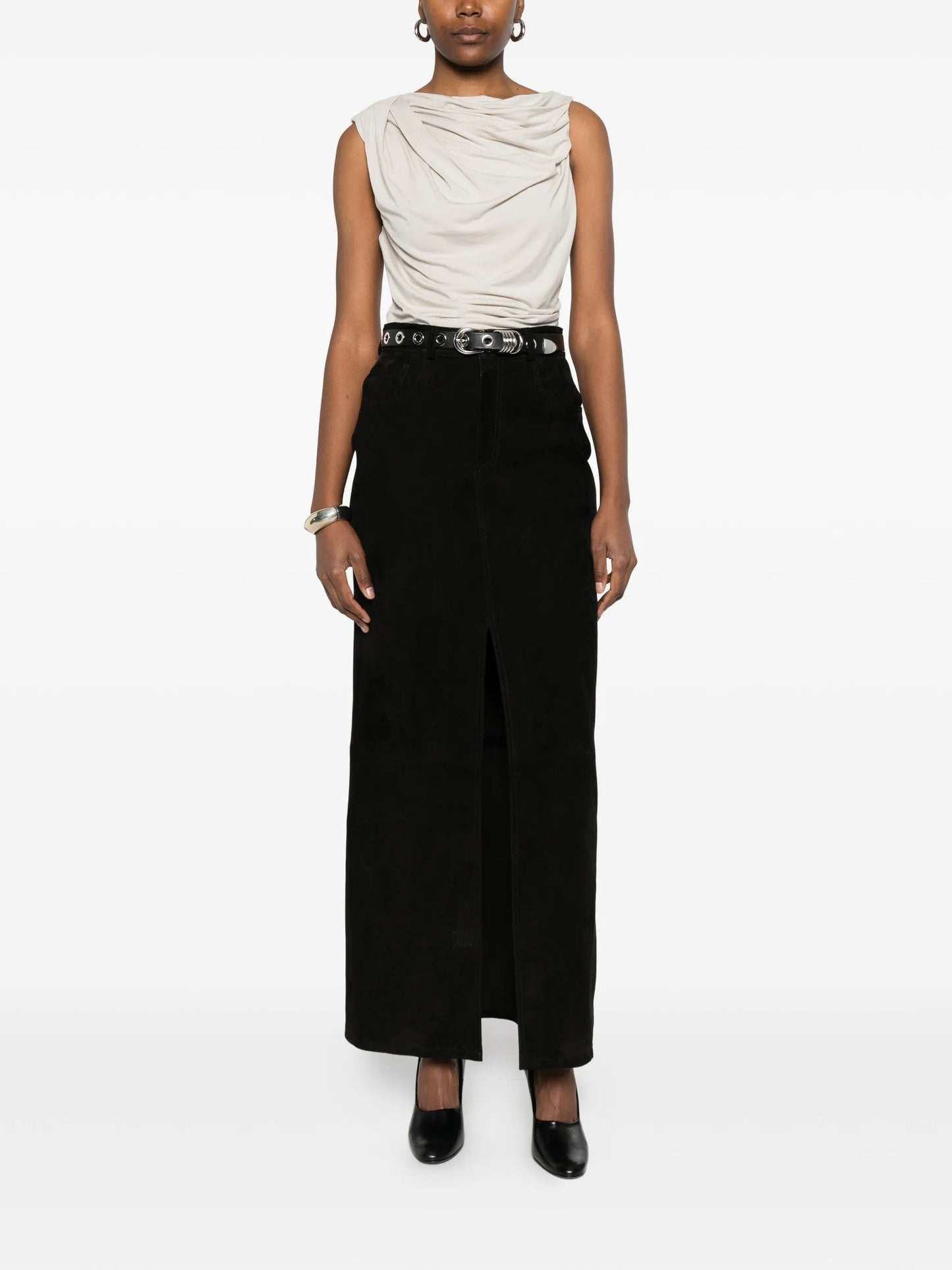 Drape gathered top