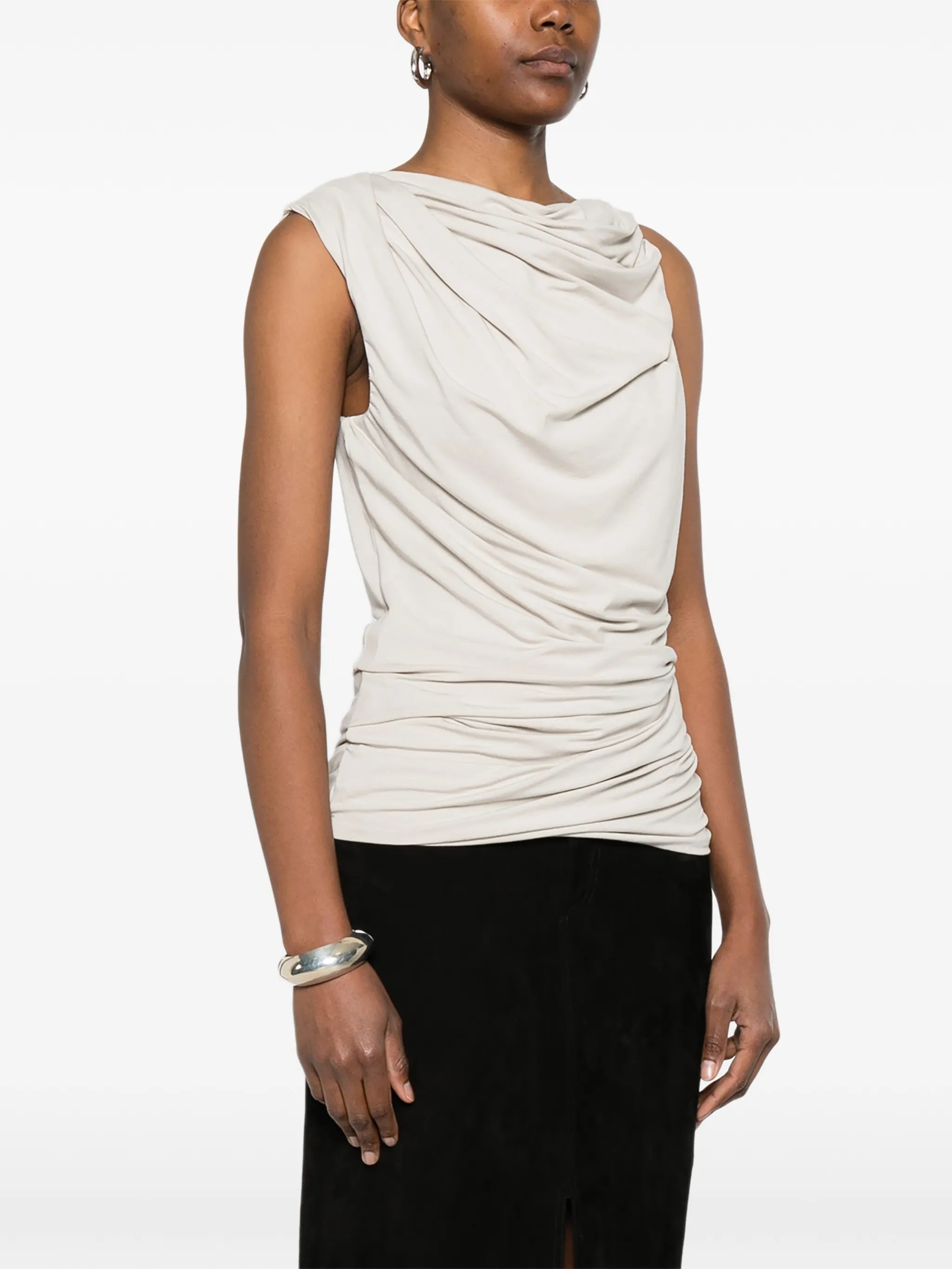 Drape gathered top