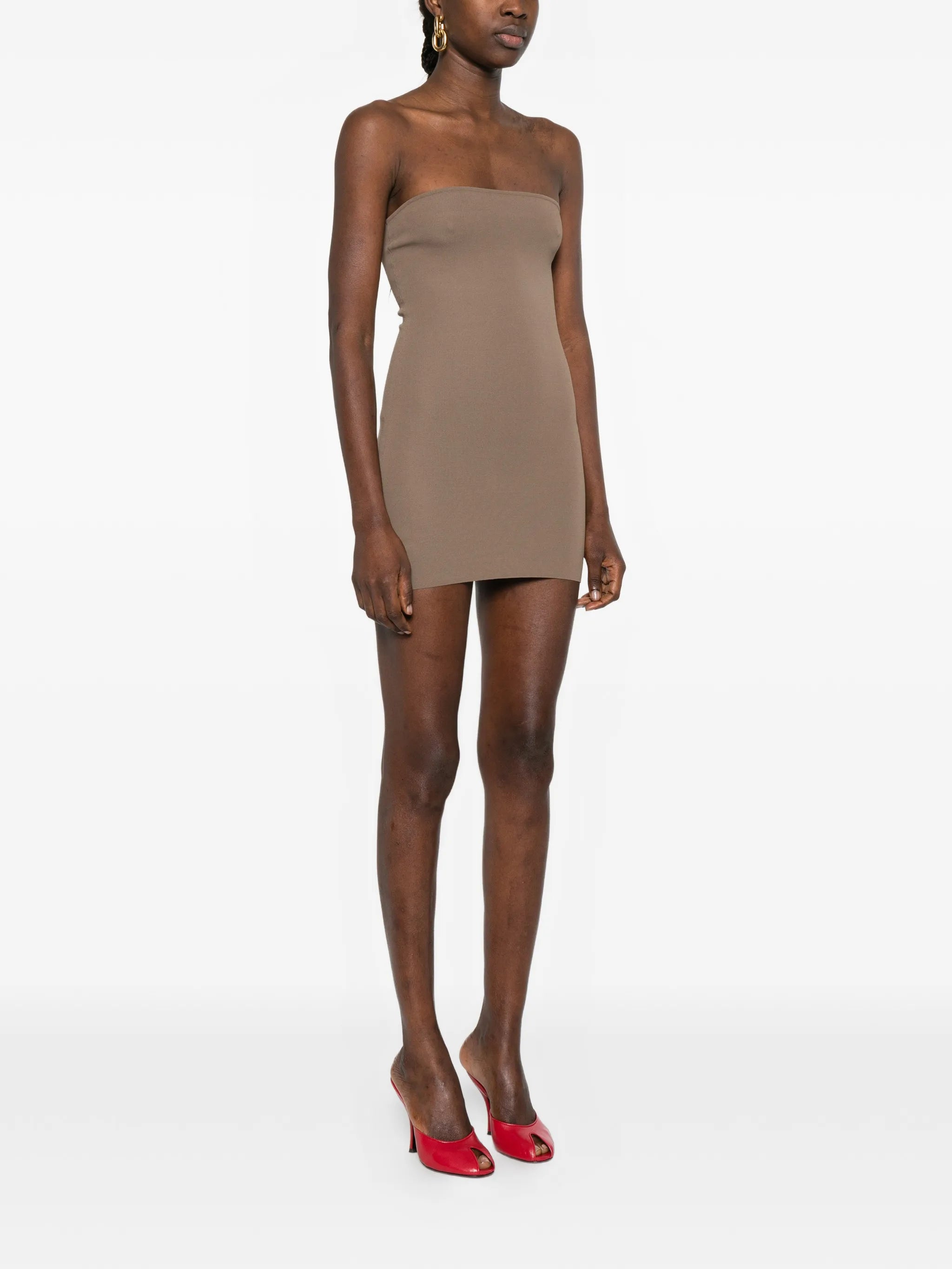 bandeau mini dress