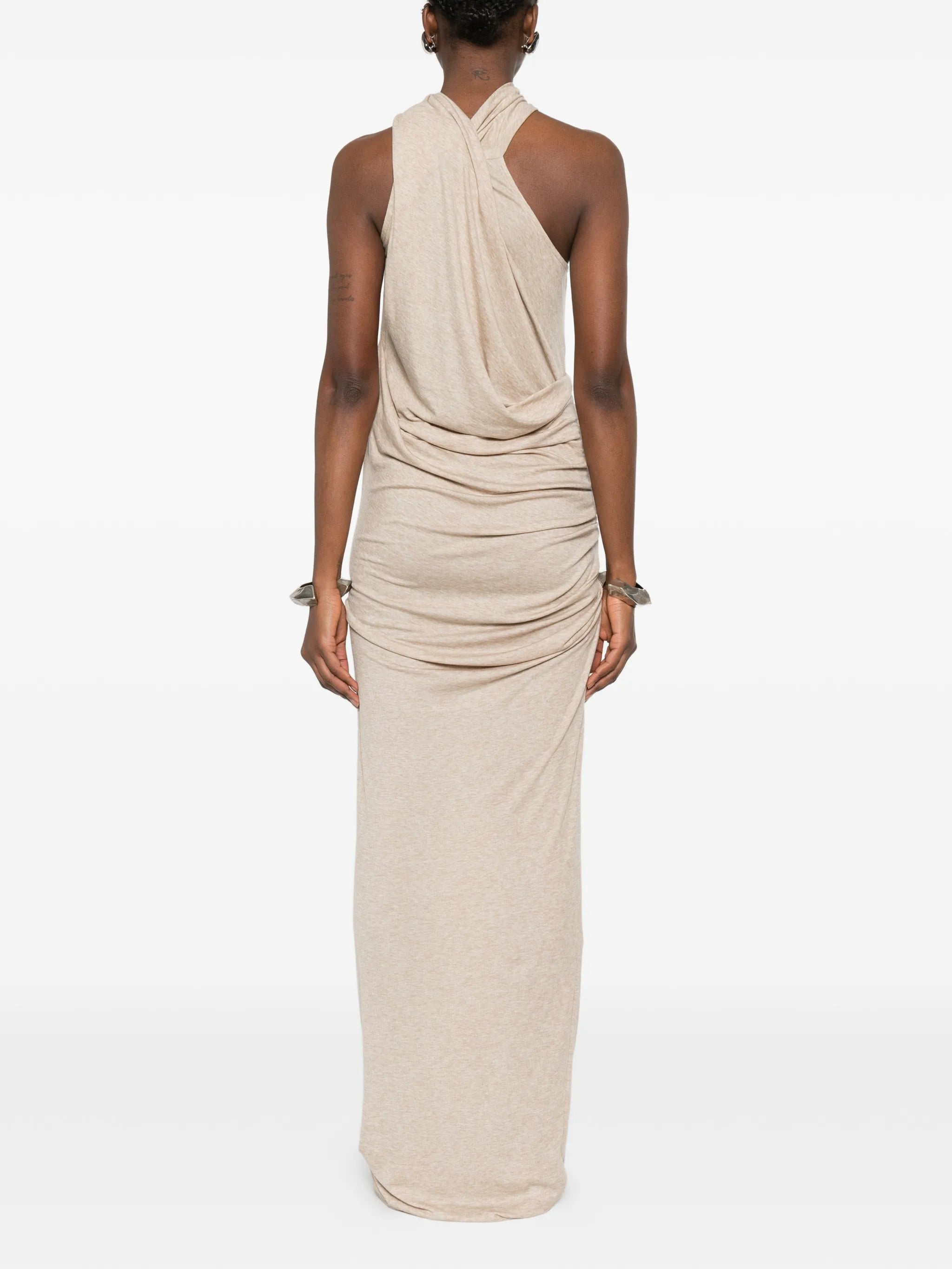 sleeveless maxi dress