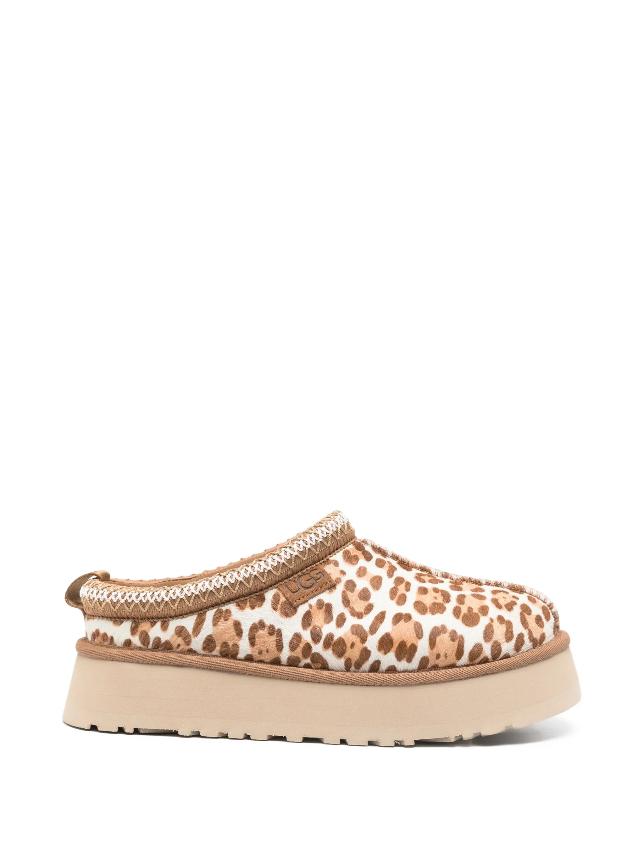 Tazz Plains leopard-print mules
