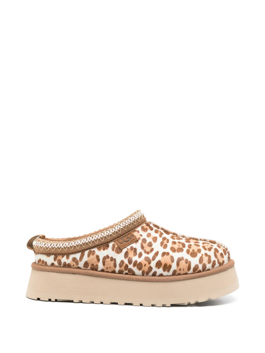 Tazz Plains leopard-print mules