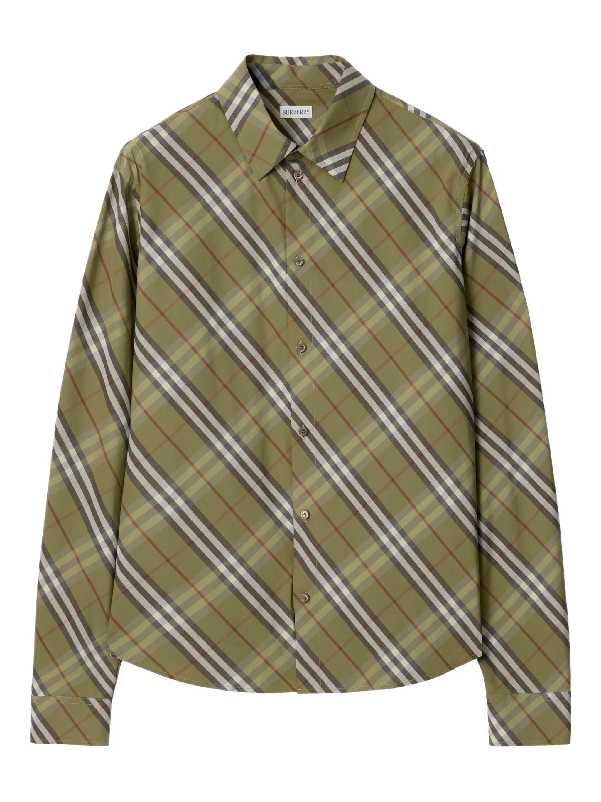 check-cotton shirt