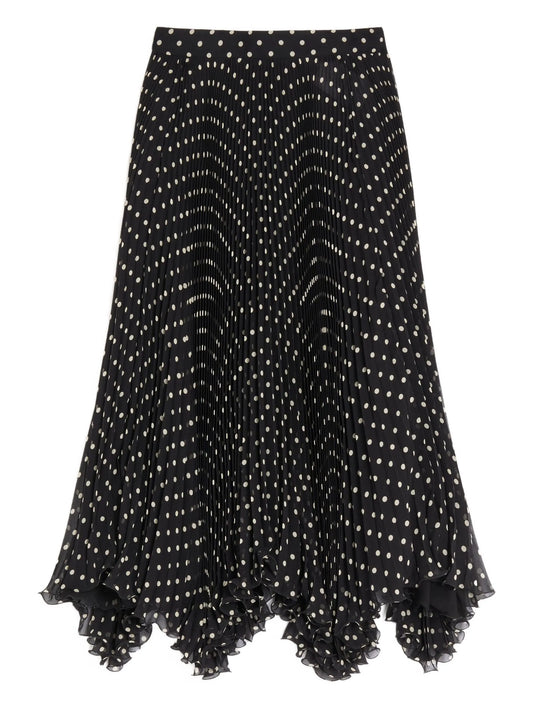asymmetrical plusdepois midi skirt