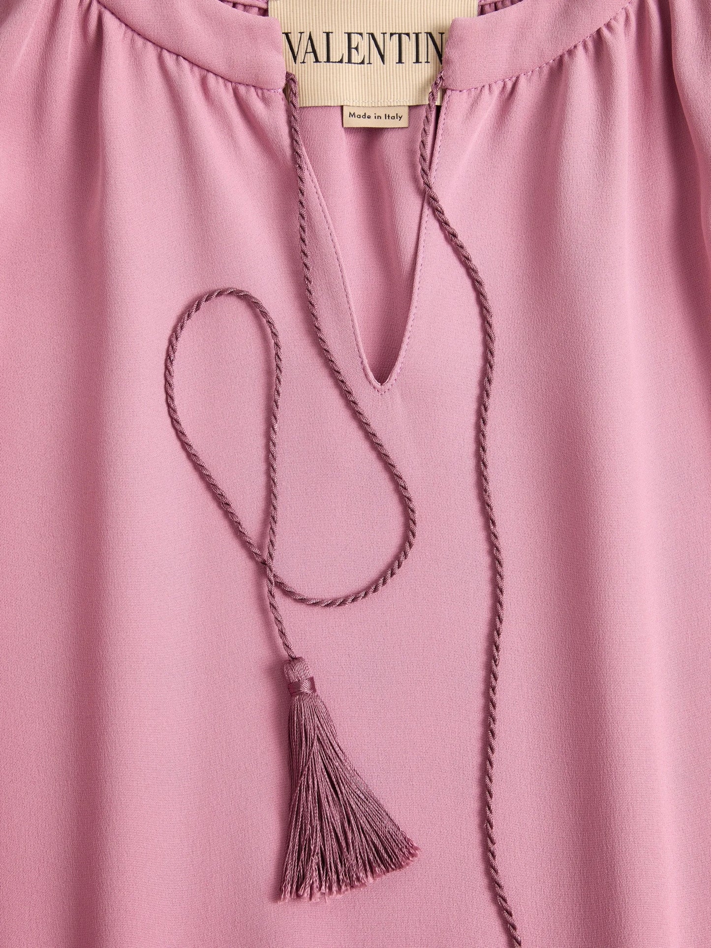 Cady Couture feather-trim blouse