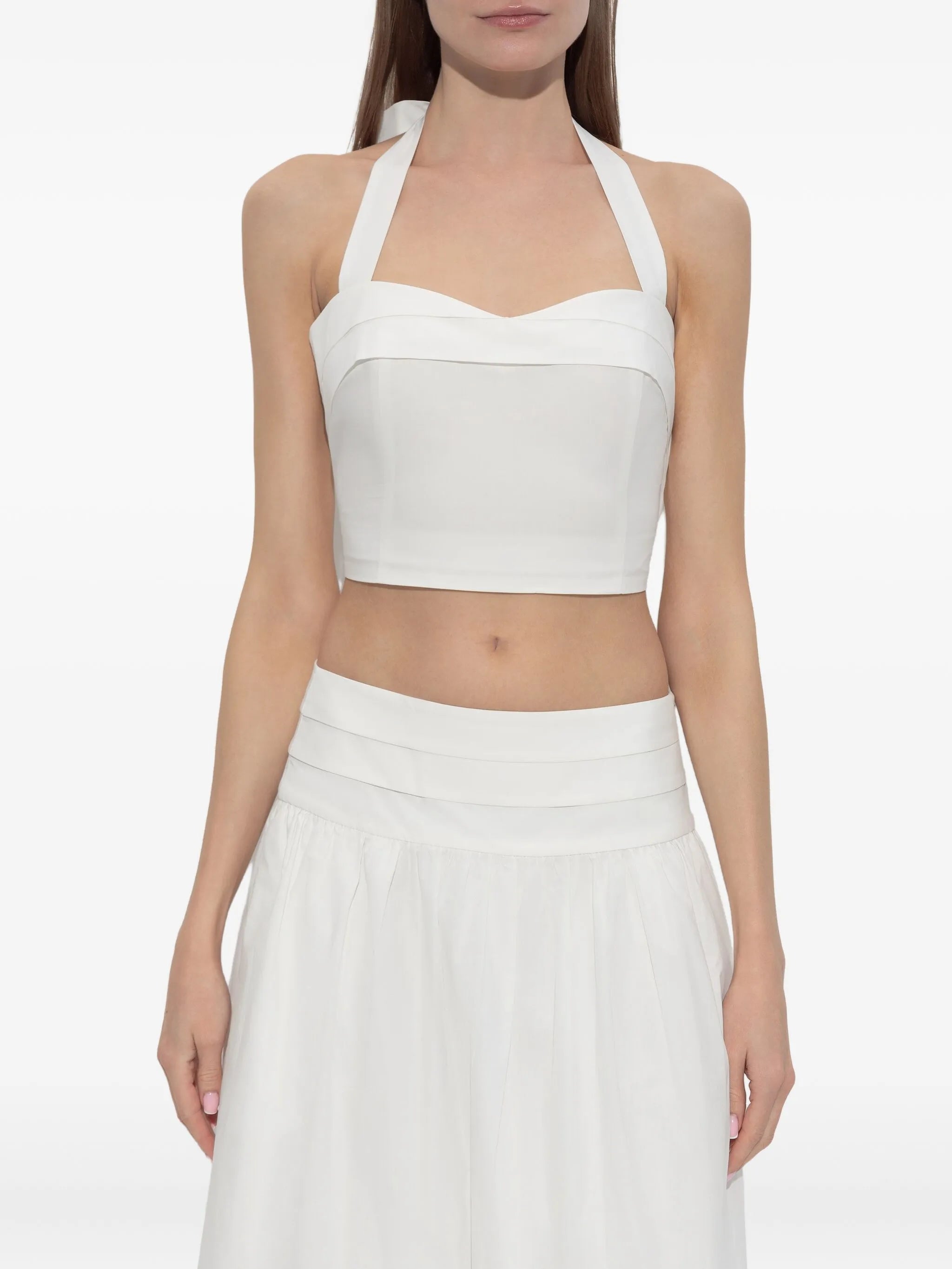 Rue halterneck tied top