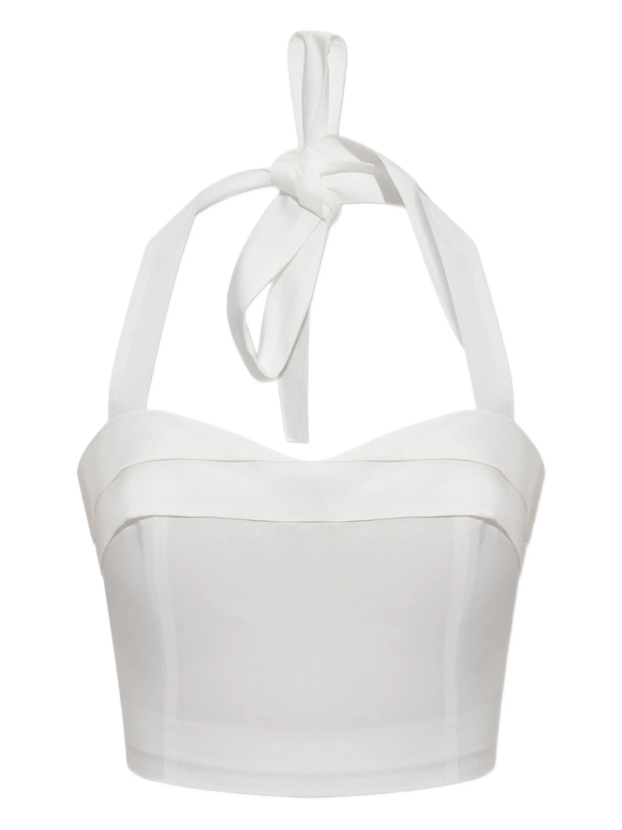 Rue halterneck tied top