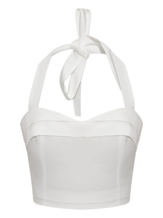 Rue halterneck tied top