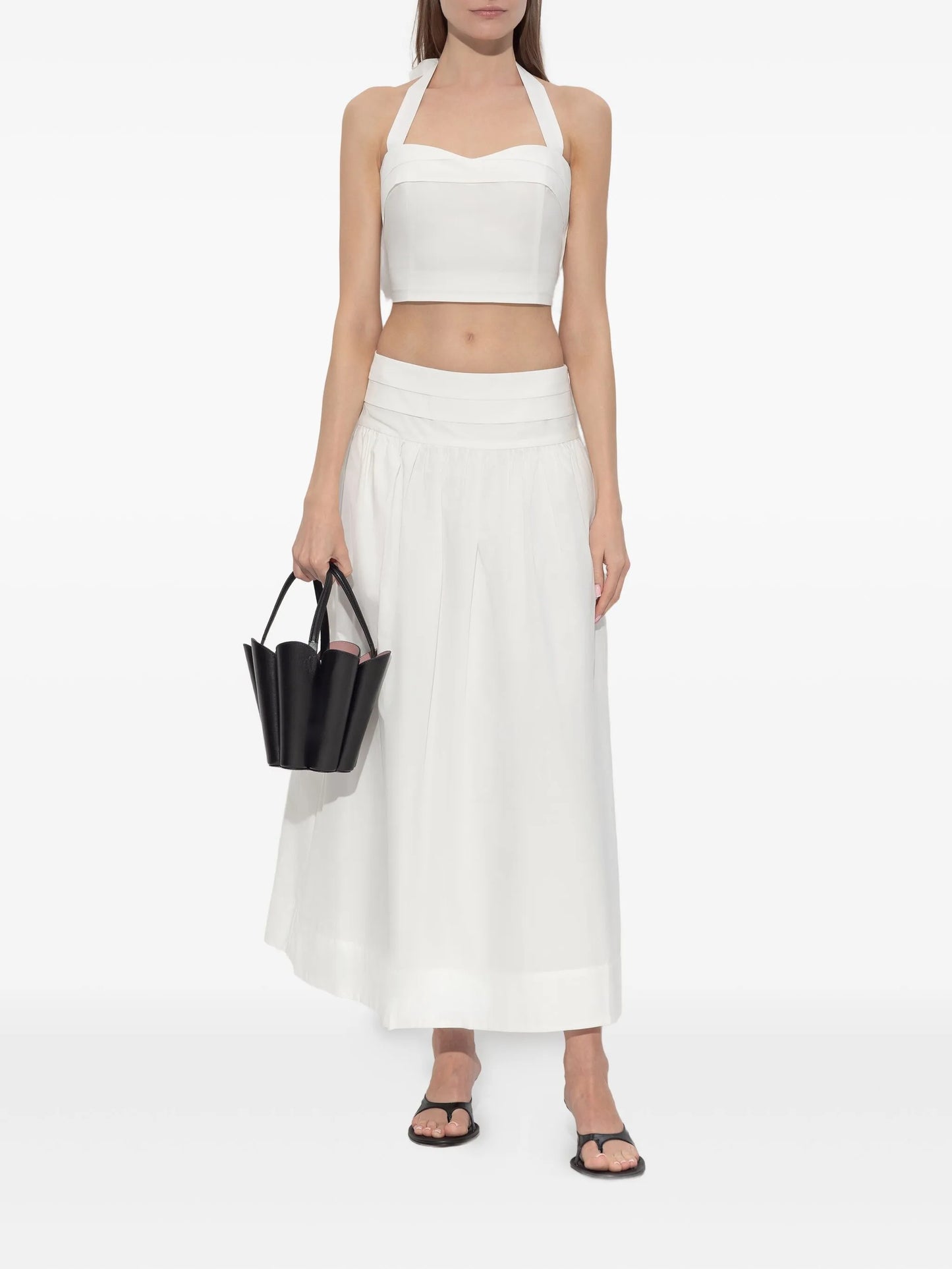 Rue halterneck tied top